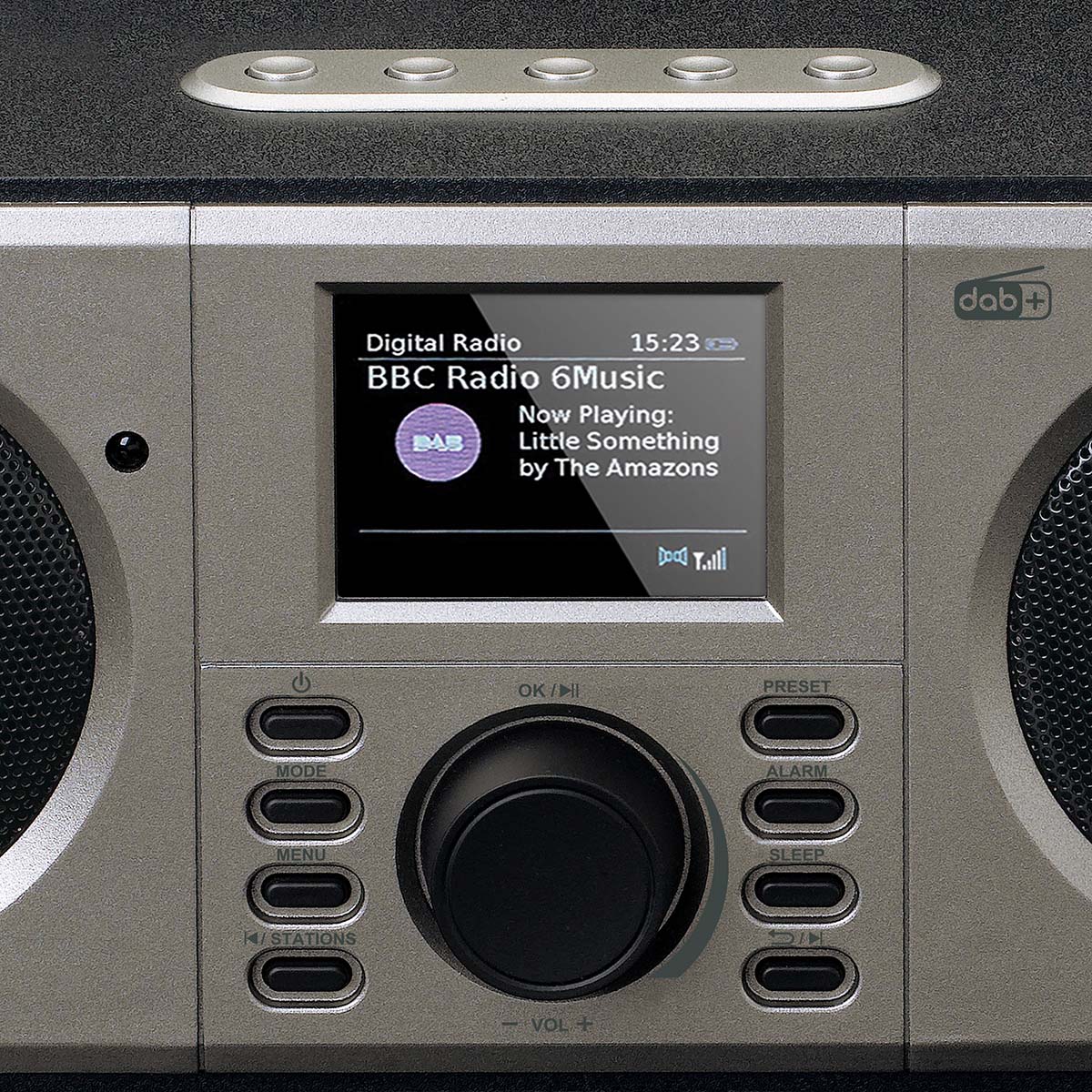 Stereo DAB+ FM-radio met Bluetooth® Zwart - Afbeelding 7