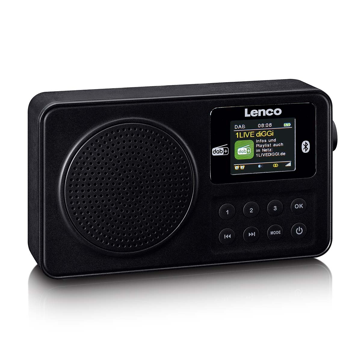 Draagbare DAB+/FM-radio met Bluetooth® Zwart - Afbeelding 6