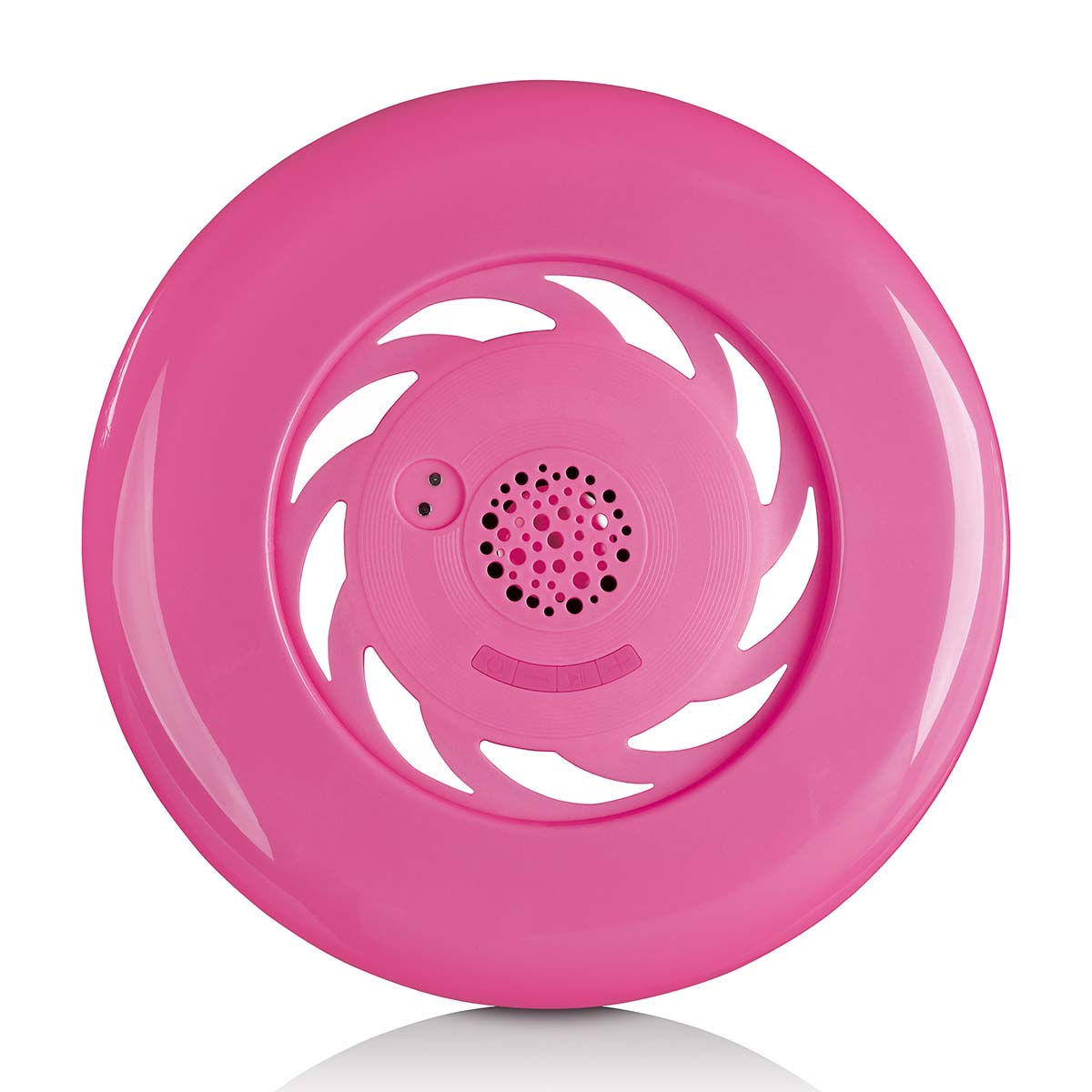 Bluetooth-luidspreker frisbee roze - Afbeelding 2