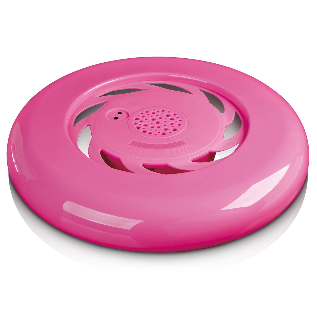 Bluetooth-luidspreker frisbee roze - Afbeelding 3