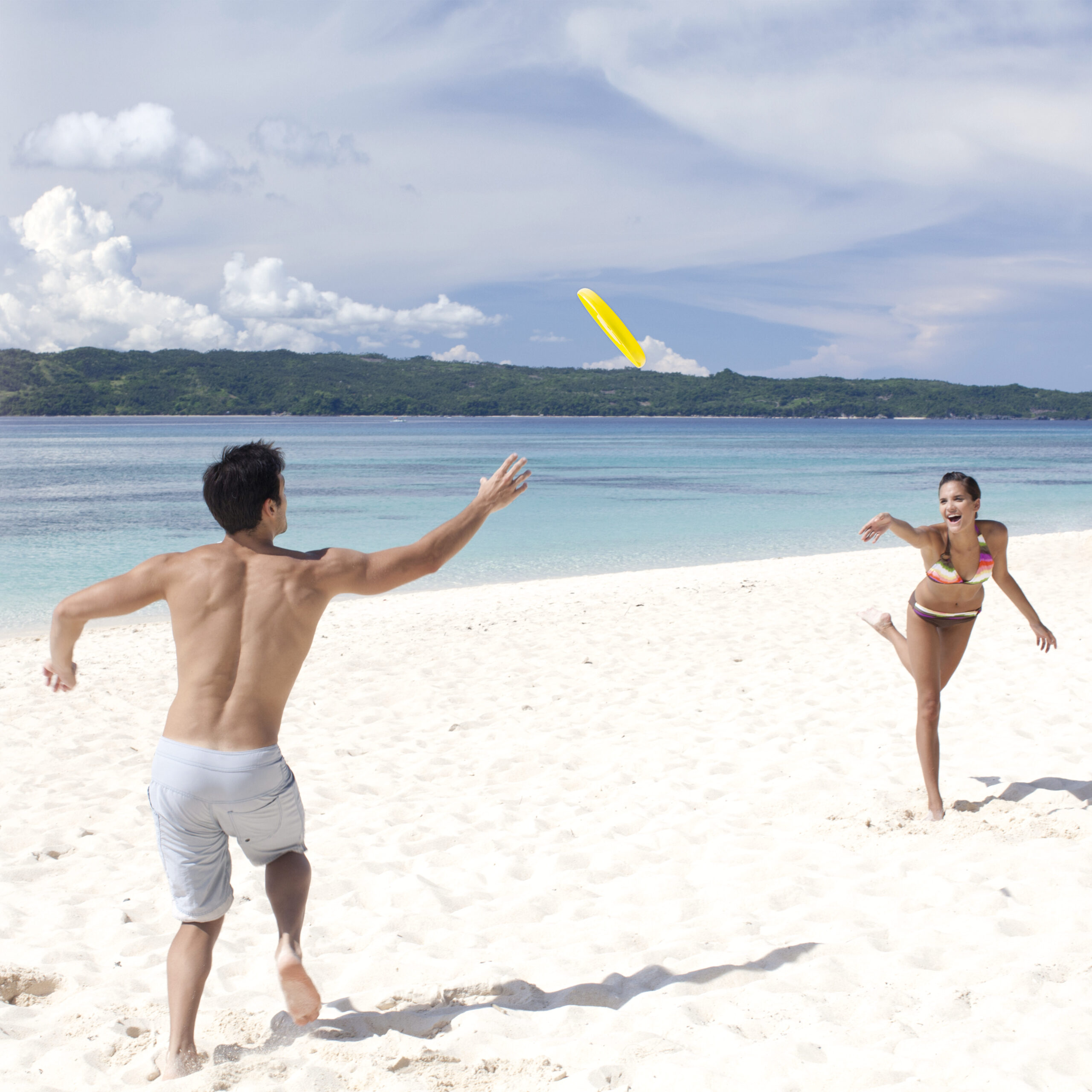 Bluetooth-luidspreker frisbee geel - Afbeelding 4