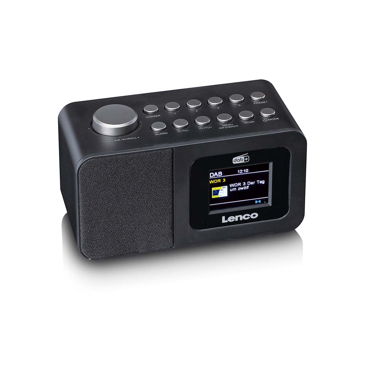 DAB+/FM Radio wekker met kleurendisplay, sleeptimer en dubbele alarmfunctie Zwart - Afbeelding 5