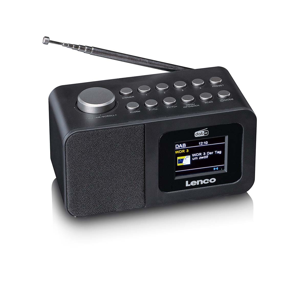DAB+/FM Radio wekker met kleurendisplay, sleeptimer en dubbele alarmfunctie Zwart - Afbeelding 6