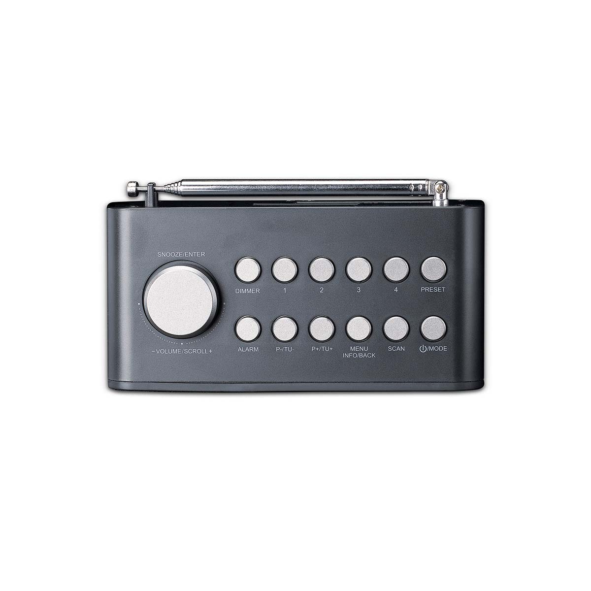 DAB+/FM Radio wekker met kleurendisplay, sleeptimer en dubbele alarmfunctie Zwart - Afbeelding 7