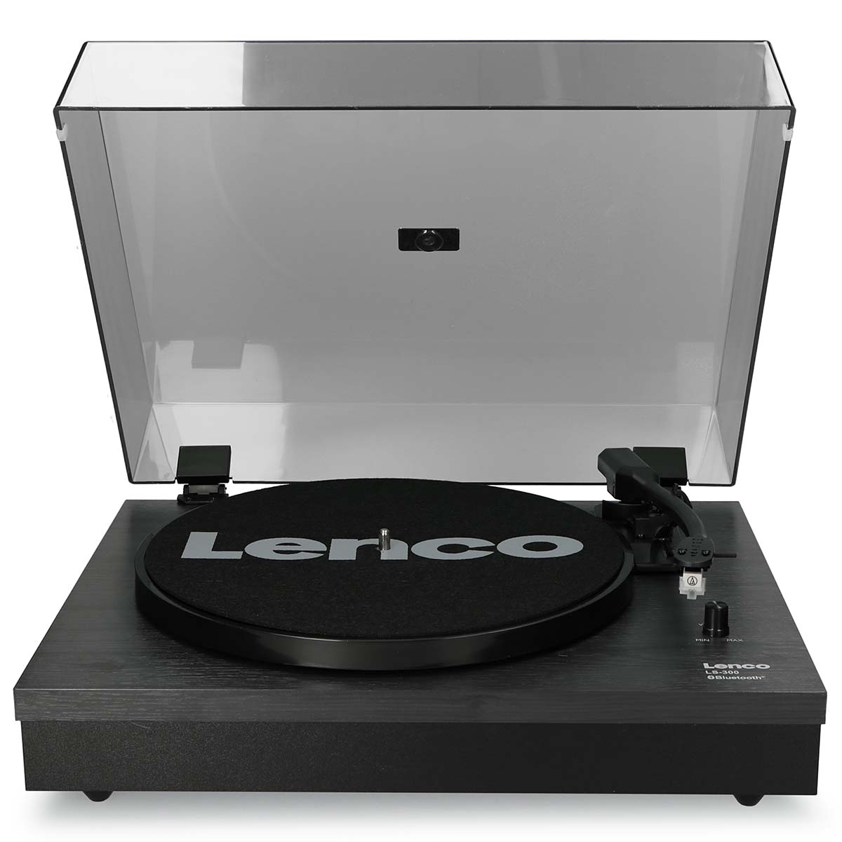 Platenspeler met Bluetooth® en twee externe luidsprekers Zwart - Afbeelding 2