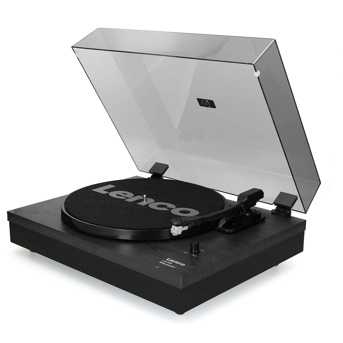 Platenspeler met Bluetooth® en twee externe luidsprekers Zwart - Afbeelding 4