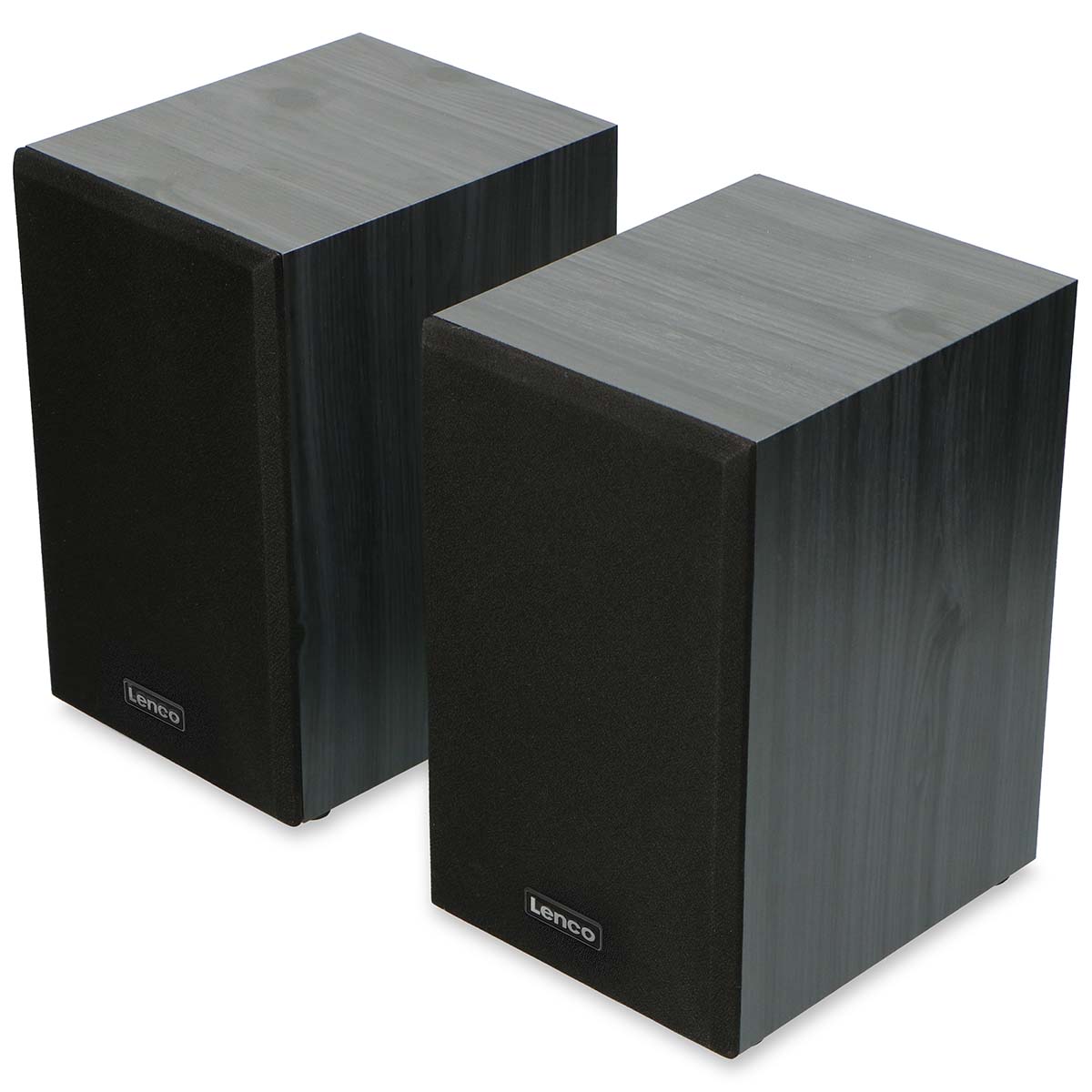 Platenspeler met Bluetooth® en twee externe luidsprekers Zwart - Afbeelding 10