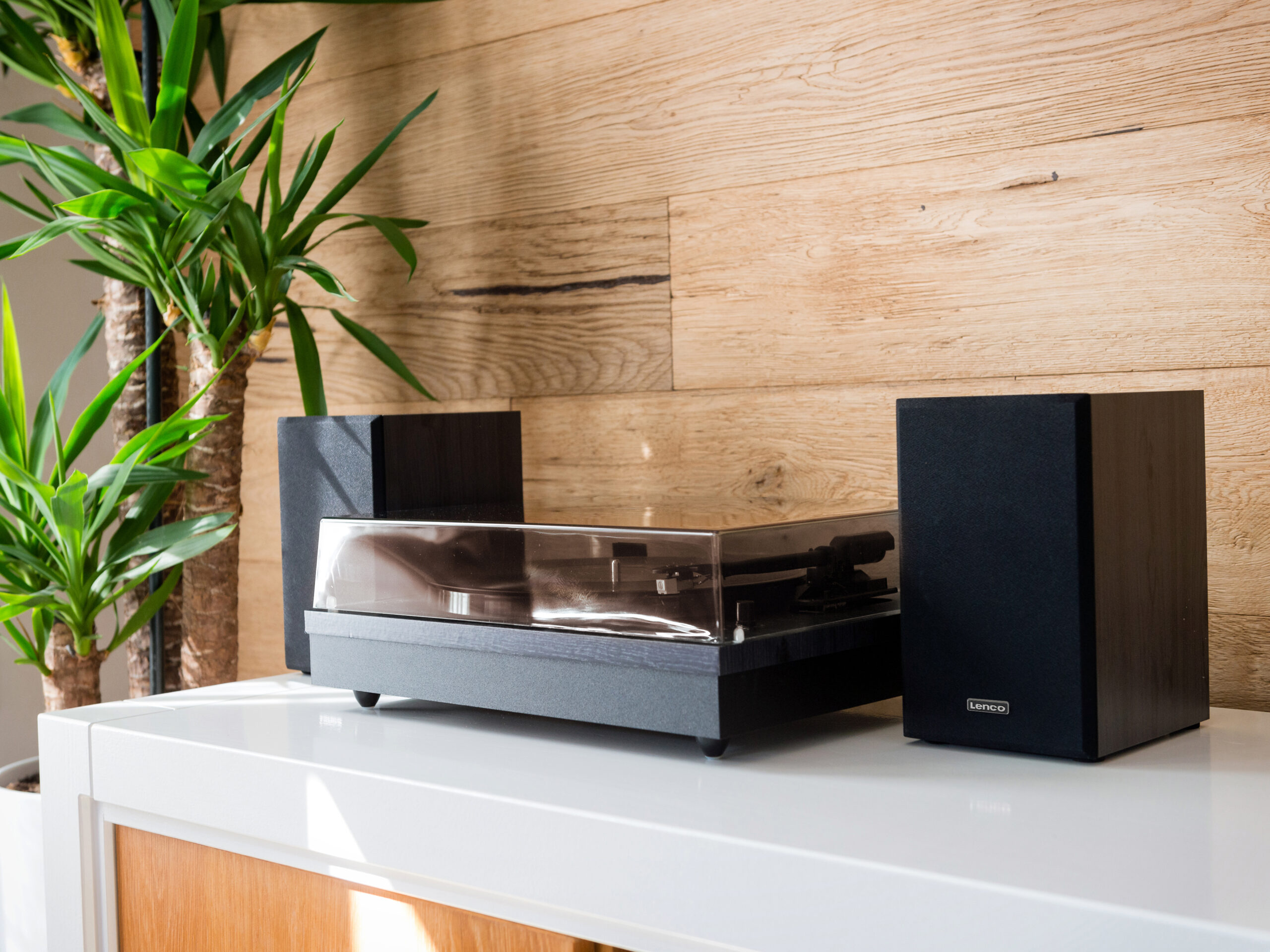 Platenspeler met Bluetooth® en twee externe luidsprekers Zwart - Afbeelding 14