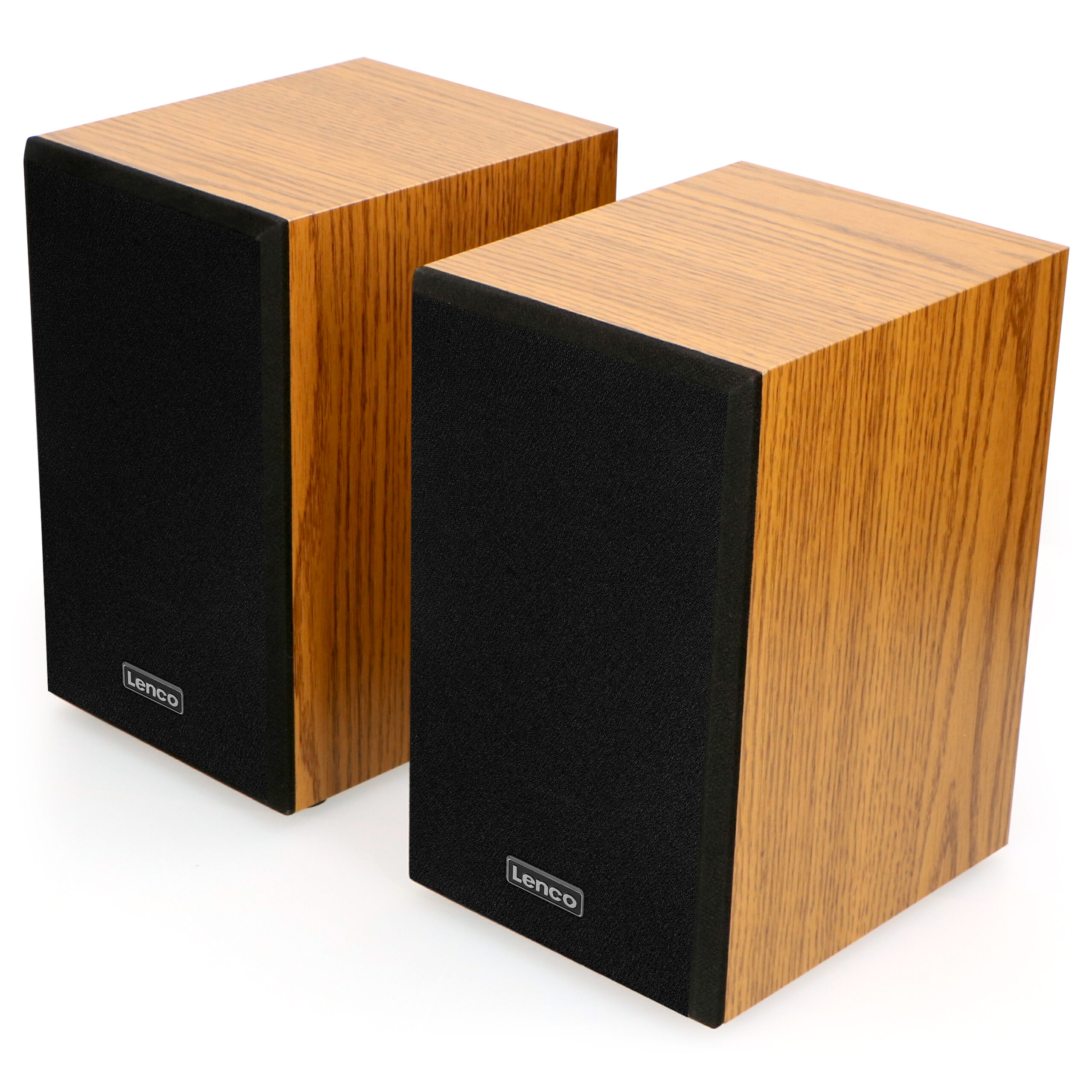 Platenspeler met Bluetooth® en twee aparte luidsprekers Wood - Afbeelding 3