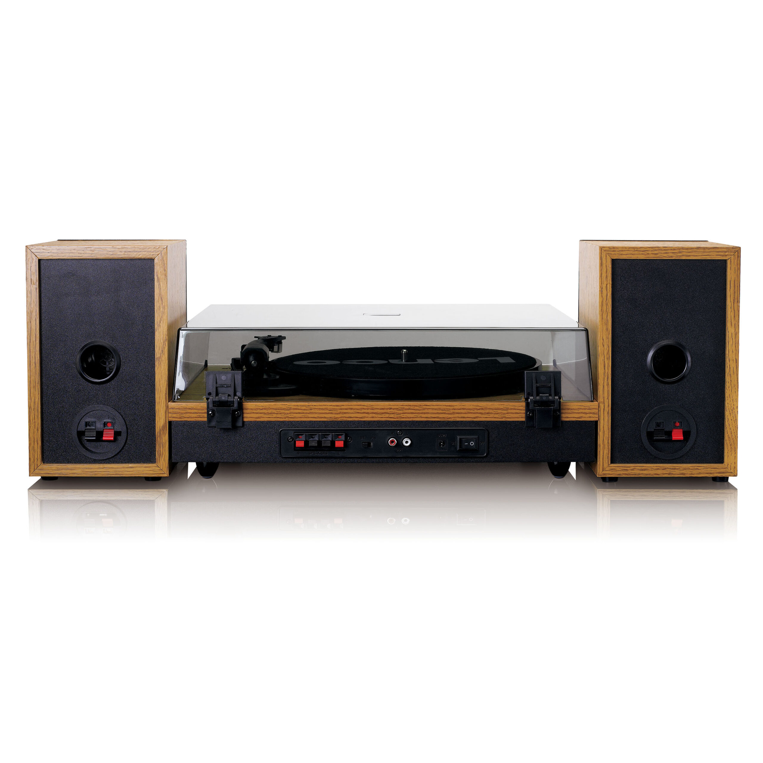 Platenspeler met Bluetooth® en twee aparte luidsprekers Wood - Afbeelding 5