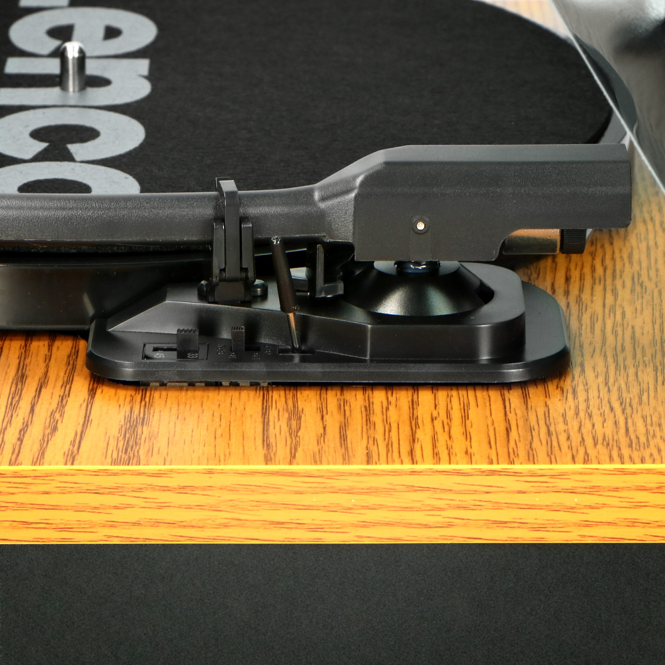 Platenspeler met Bluetooth® en twee aparte luidsprekers Wood - Afbeelding 13