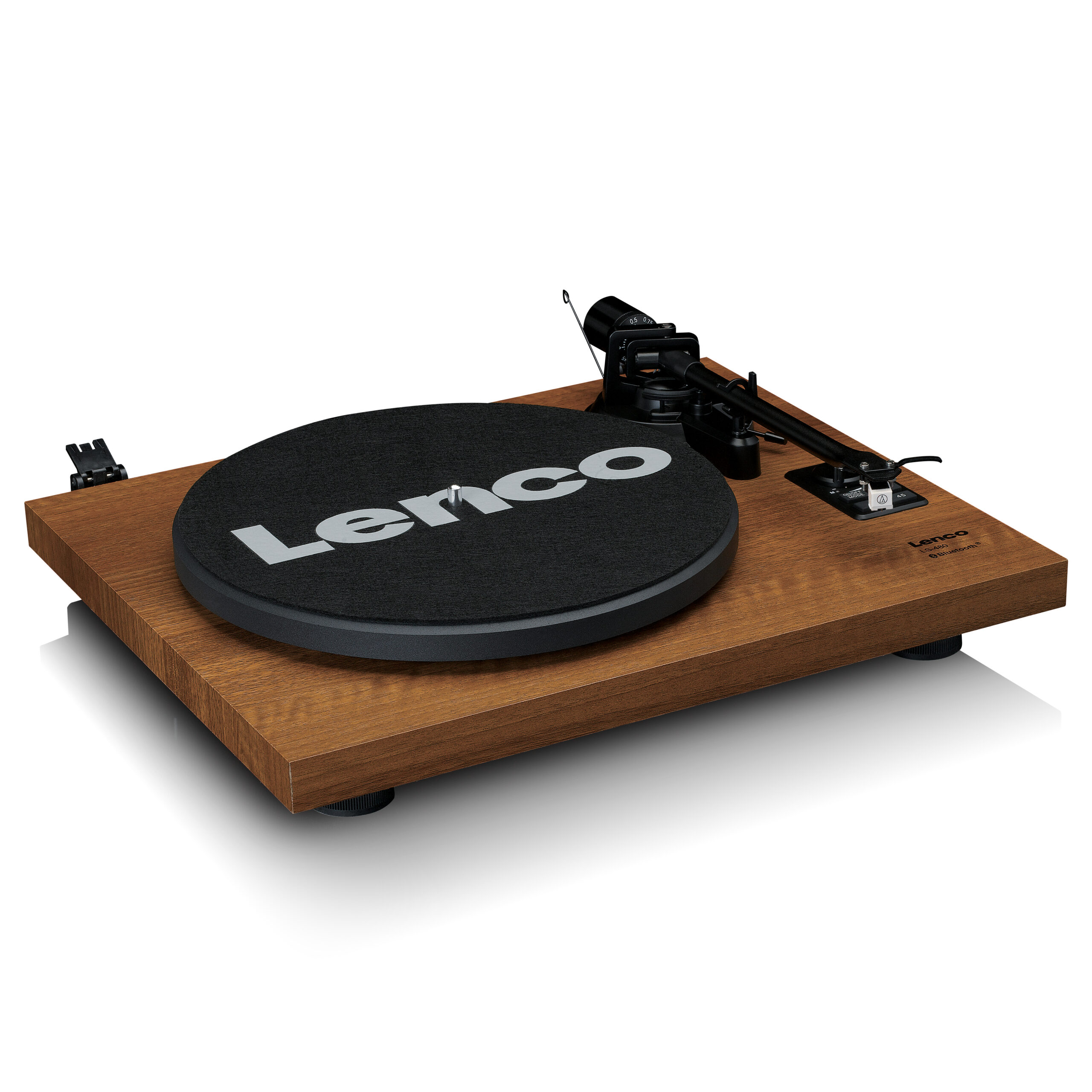 Platenspeler met ingebouwde versterker en Bluetooth® plus 2 externe luidsprekers Wood - Afbeelding 4