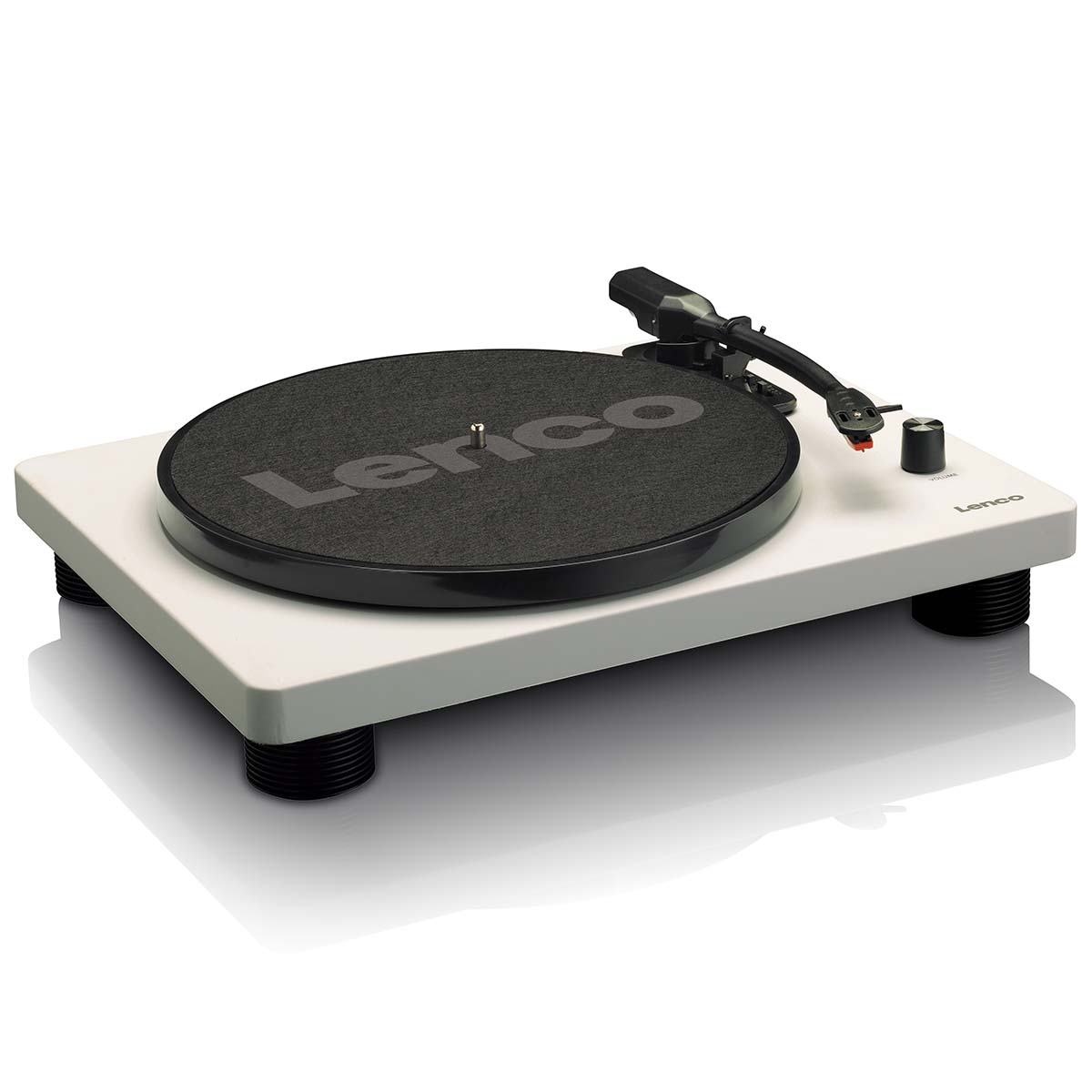 Platenspeler met ingebouwde luidsprekers USB-codering Grijs - Afbeelding 4