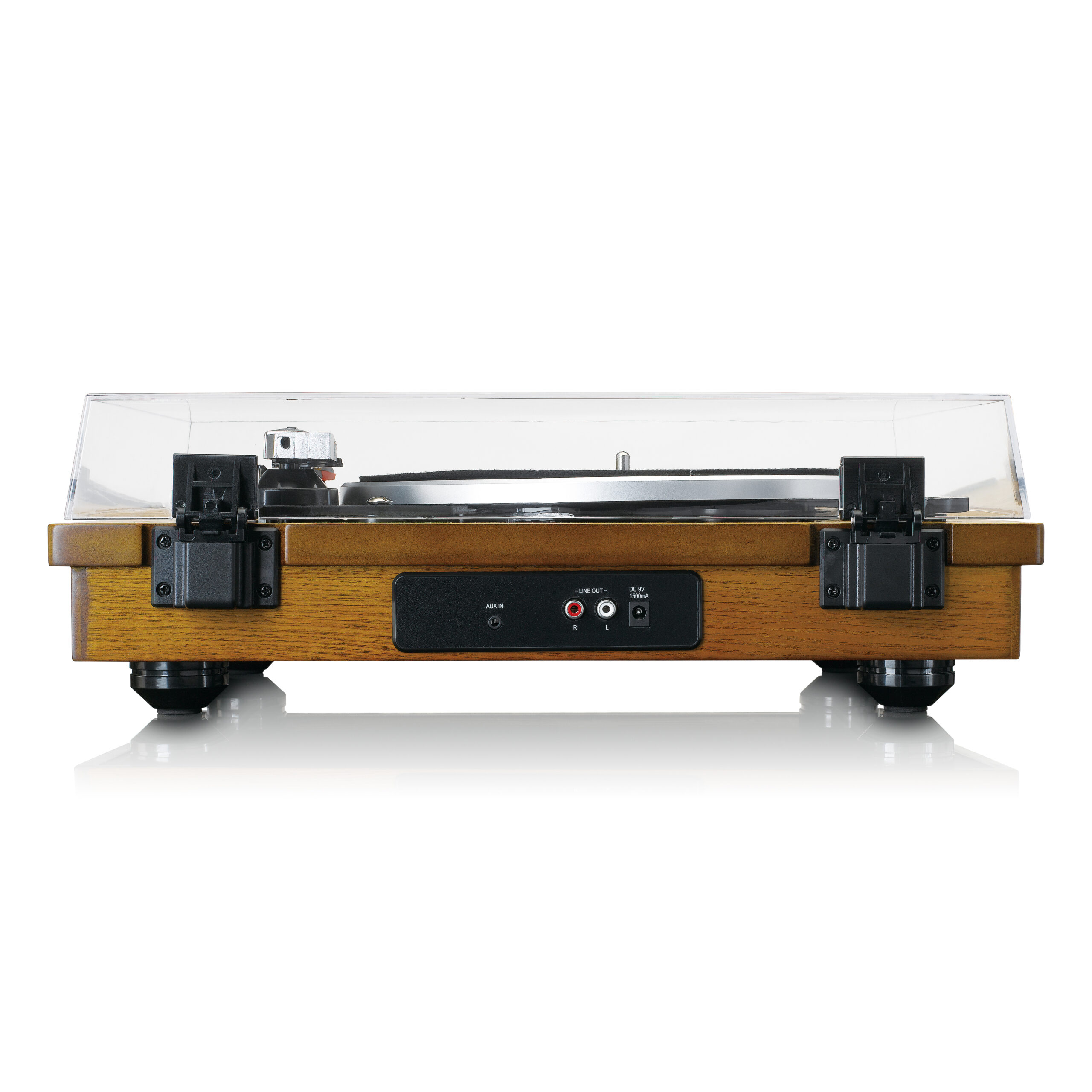 Platenspeler met Bluetooth®, USB MP3-coder, luidsprekers Hout - Afbeelding 3