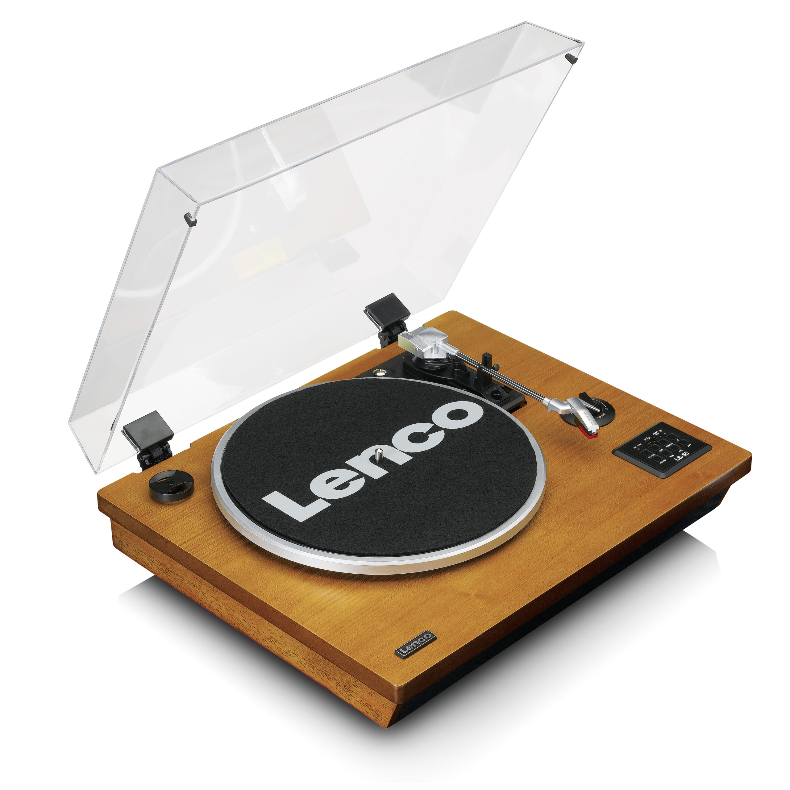Platenspeler met Bluetooth®, USB MP3-coder, luidsprekers Hout - Afbeelding 6