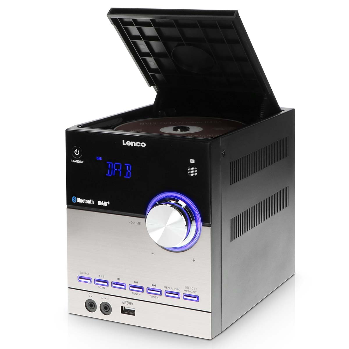 Micro set met DAB+/FM/CD/Bluetooth® & USB-speler - Zwart - Afbeelding 5