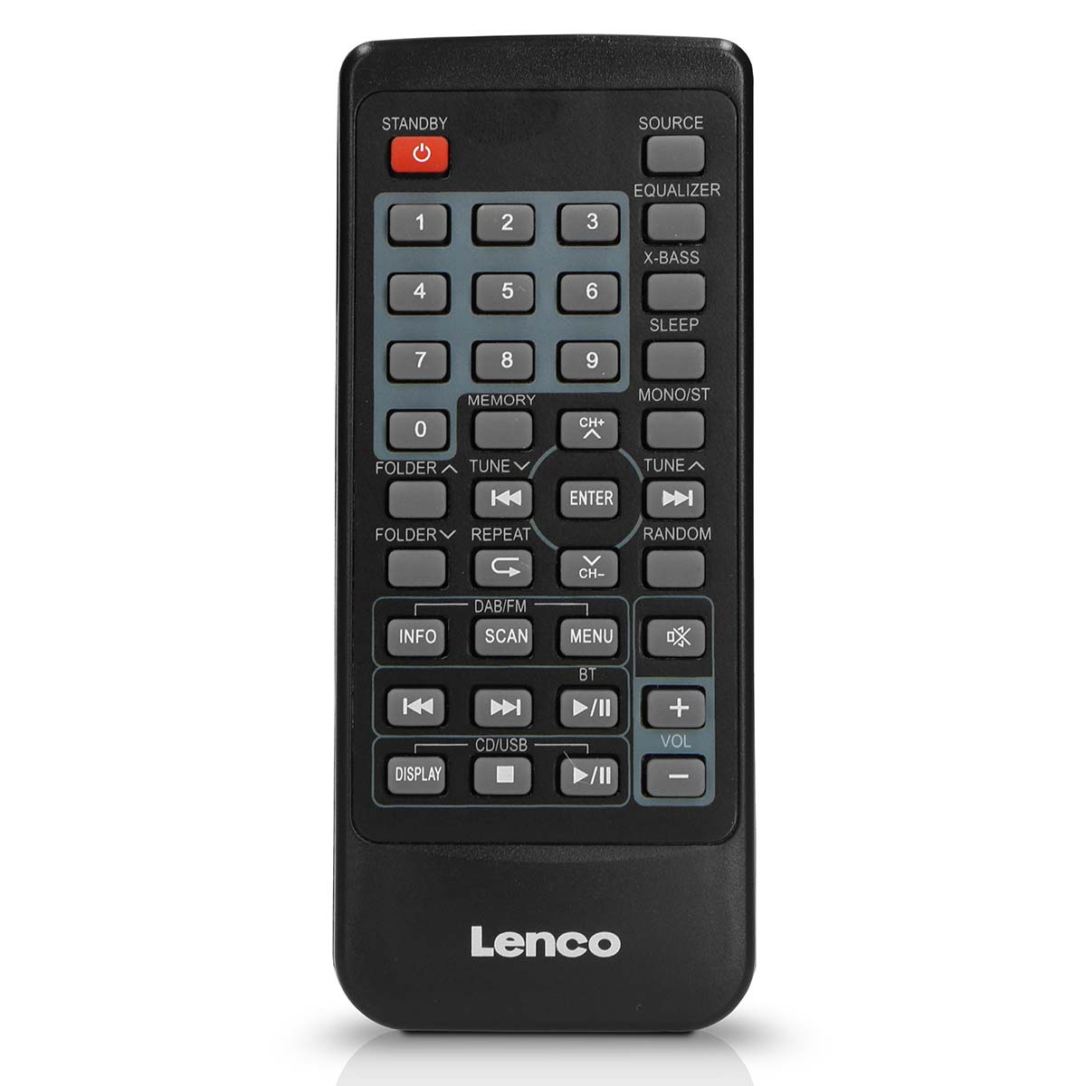 Micro set met DAB+/FM/CD/Bluetooth® & USB-speler - Zwart - Afbeelding 11