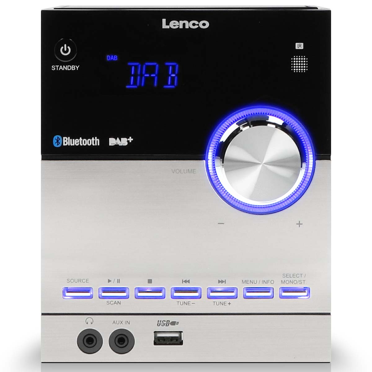 Micro set met DAB+/FM/CD/Bluetooth® & USB-speler - Zwart - Afbeelding 13