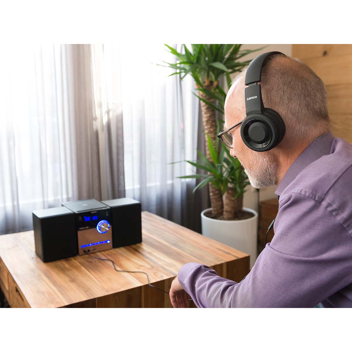 Micro set met DAB+/FM/CD/Bluetooth® & USB-speler - Zwart - Afbeelding 15
