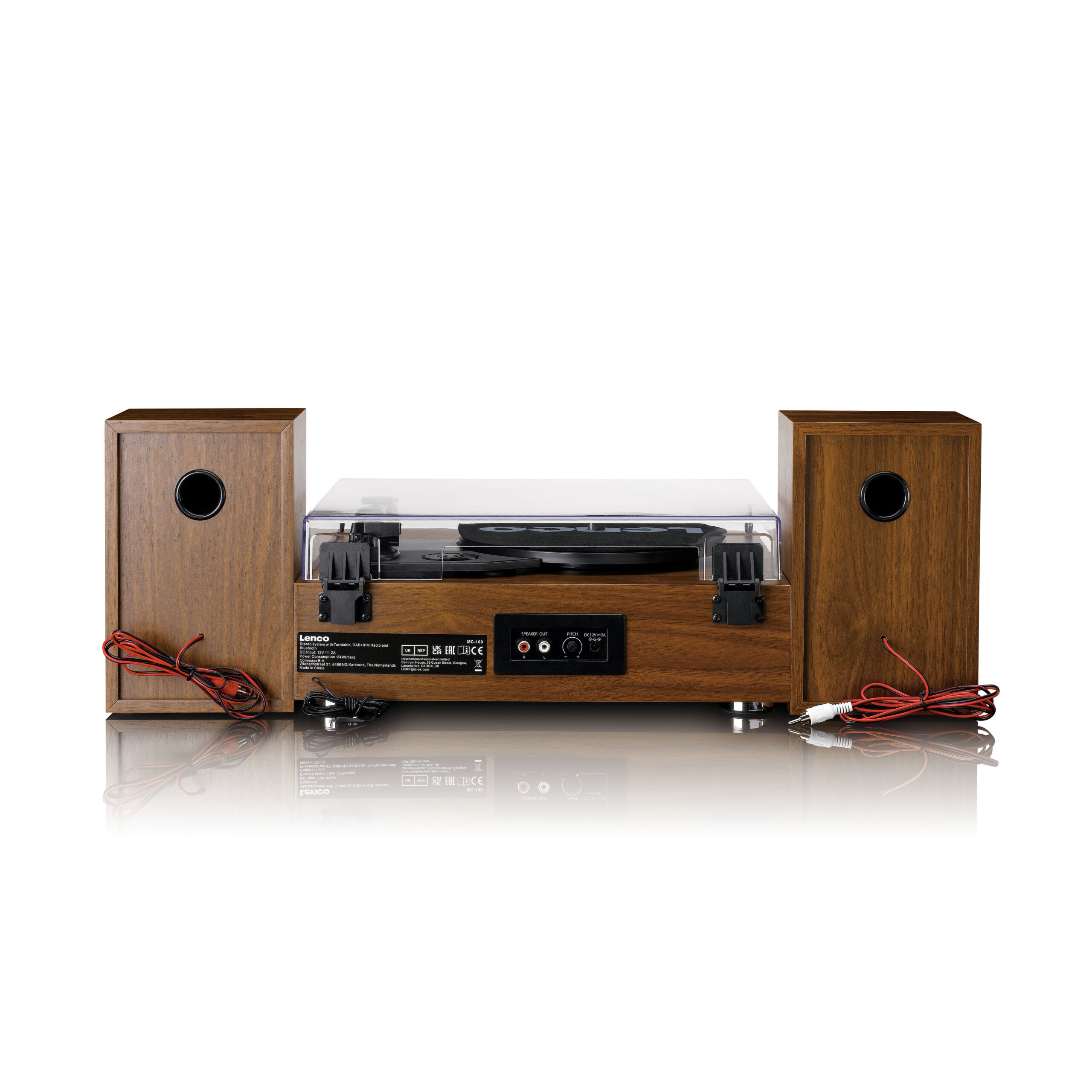 Hifi-stereosysteem met platenspeler, DAB+/FM-radio en Bluetooth® Wood - Afbeelding 6