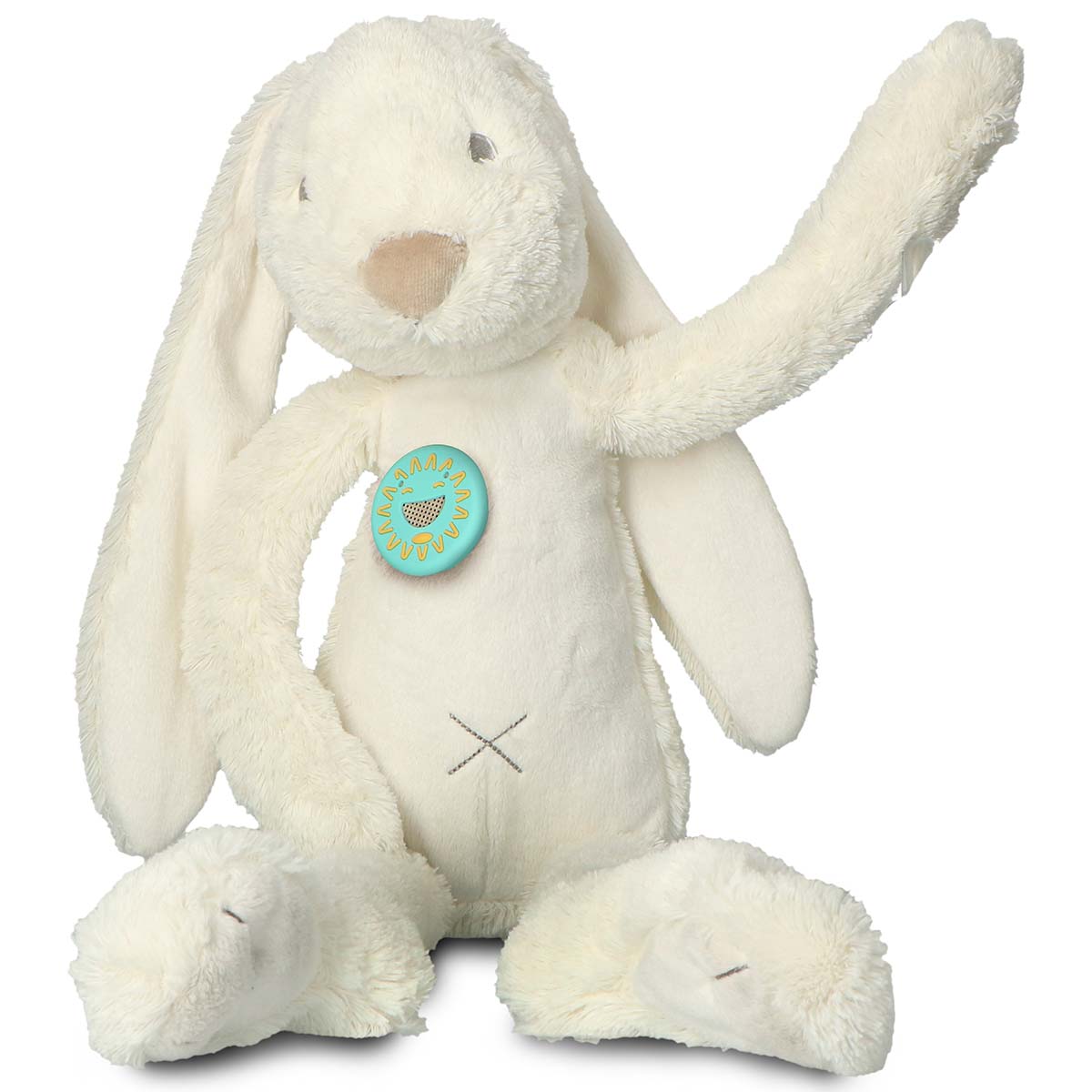Baby HeeHee + knuffelkonijn - Chatknop, maakt van je knuffel een interactieve vriend - Afbeelding 2