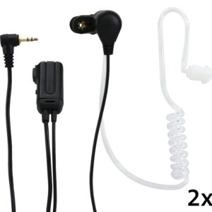 Airtube headset twee-weg radio