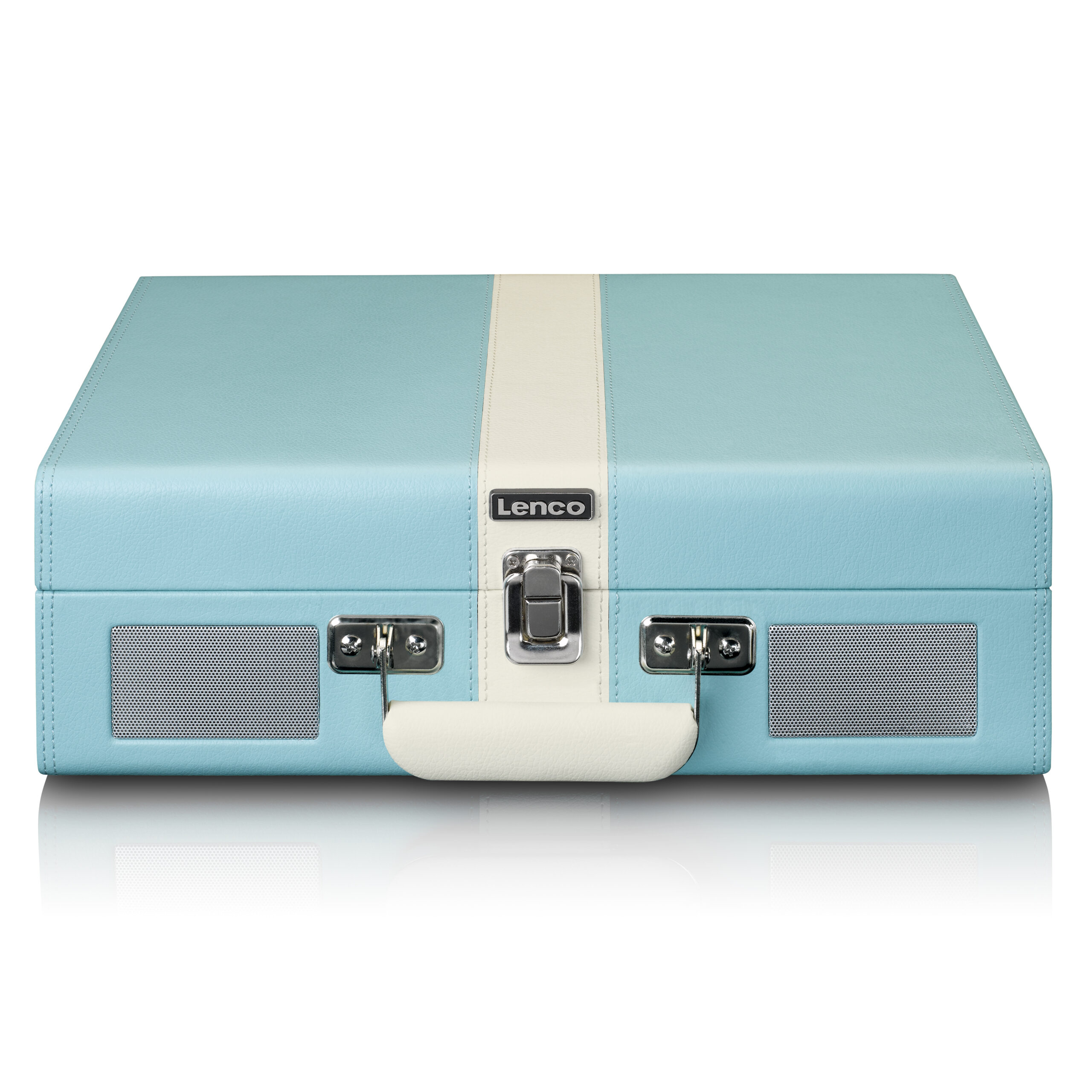 Platenspeler met Bluetooth®-ontvangst en ingebouwde luidsprekers Blauw / Wit - Afbeelding 2