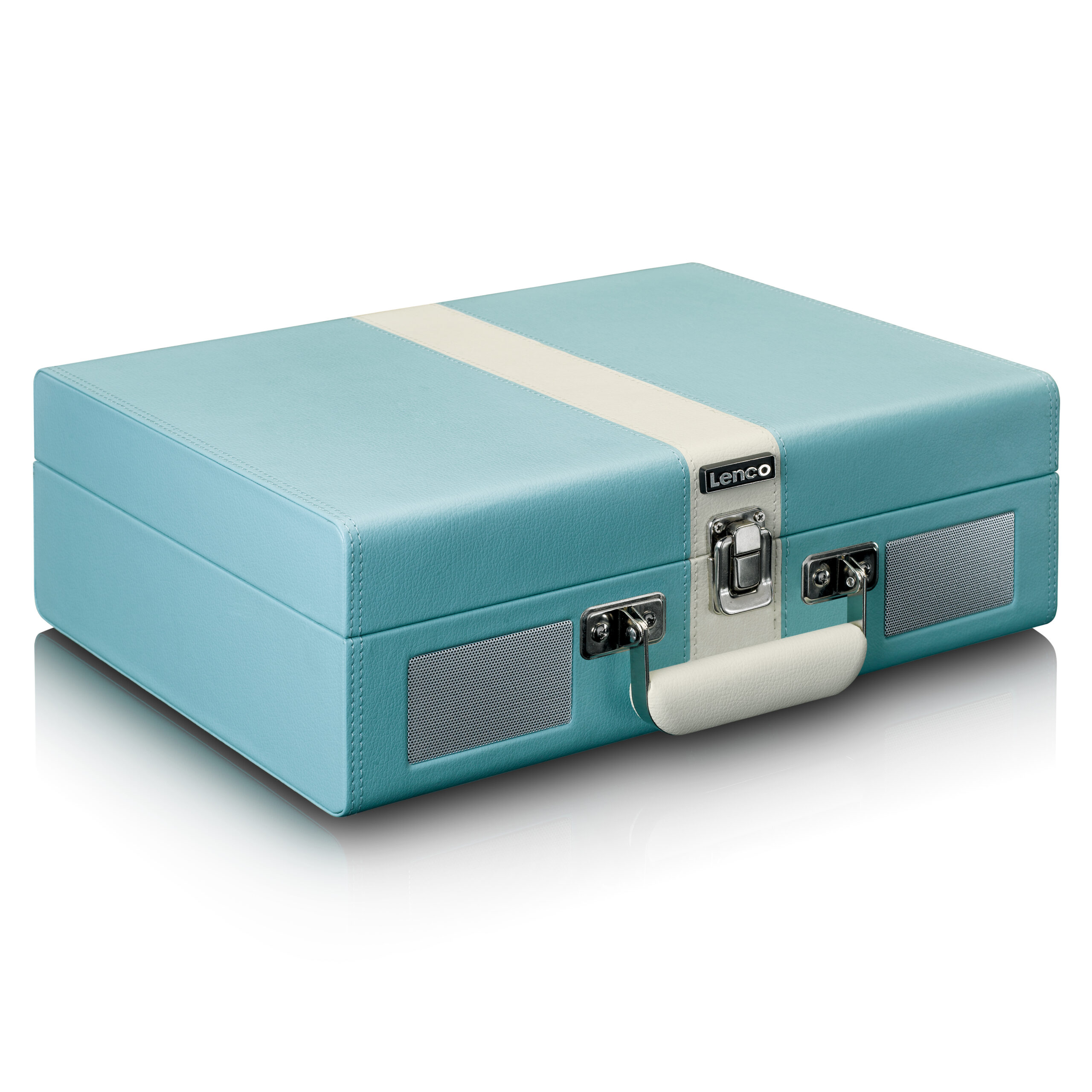 Platenspeler met Bluetooth®-ontvangst en ingebouwde luidsprekers Blauw / Wit - Afbeelding 3