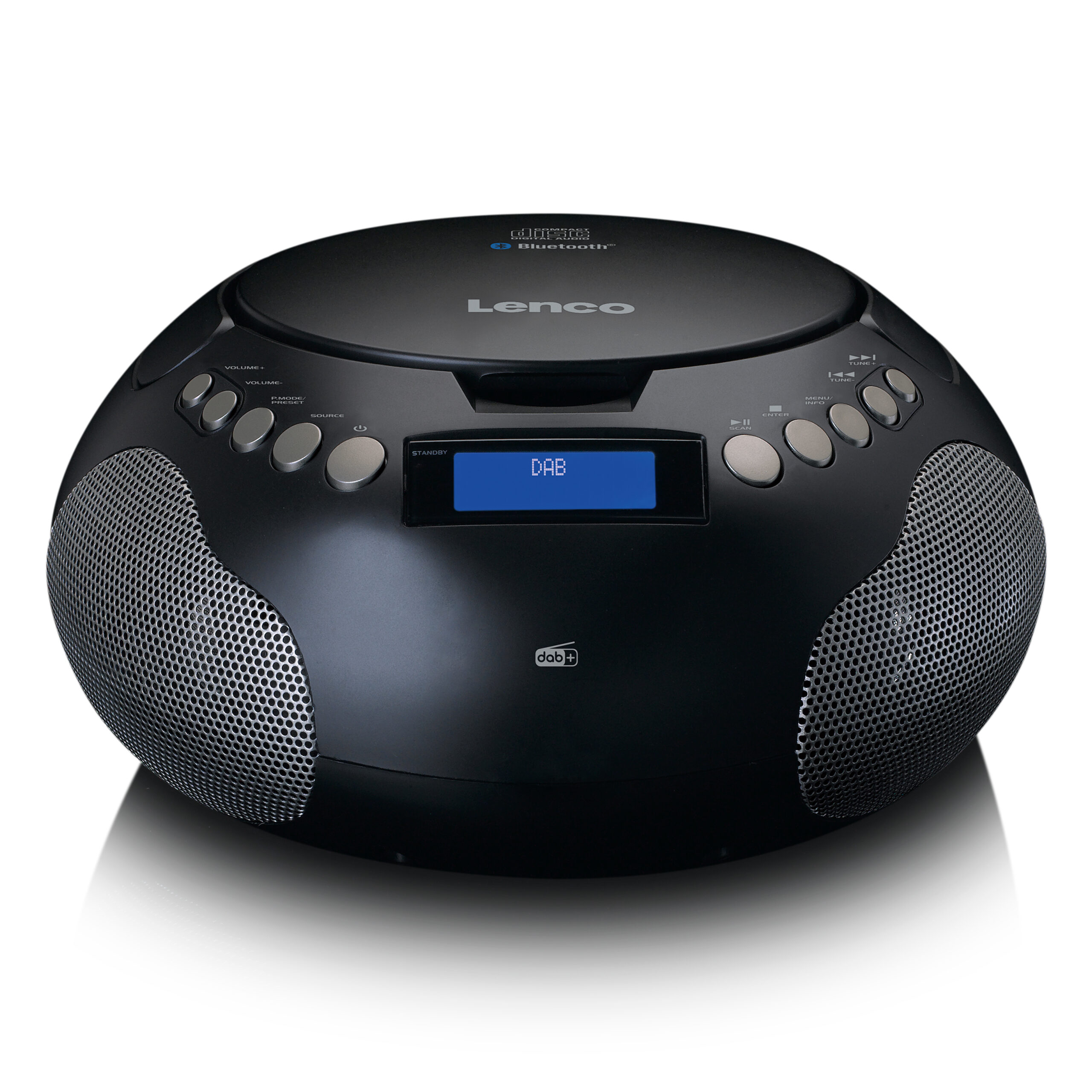 Boombox met DAB+/ FM-radio en Bluetooth® Zwart - Afbeelding 2