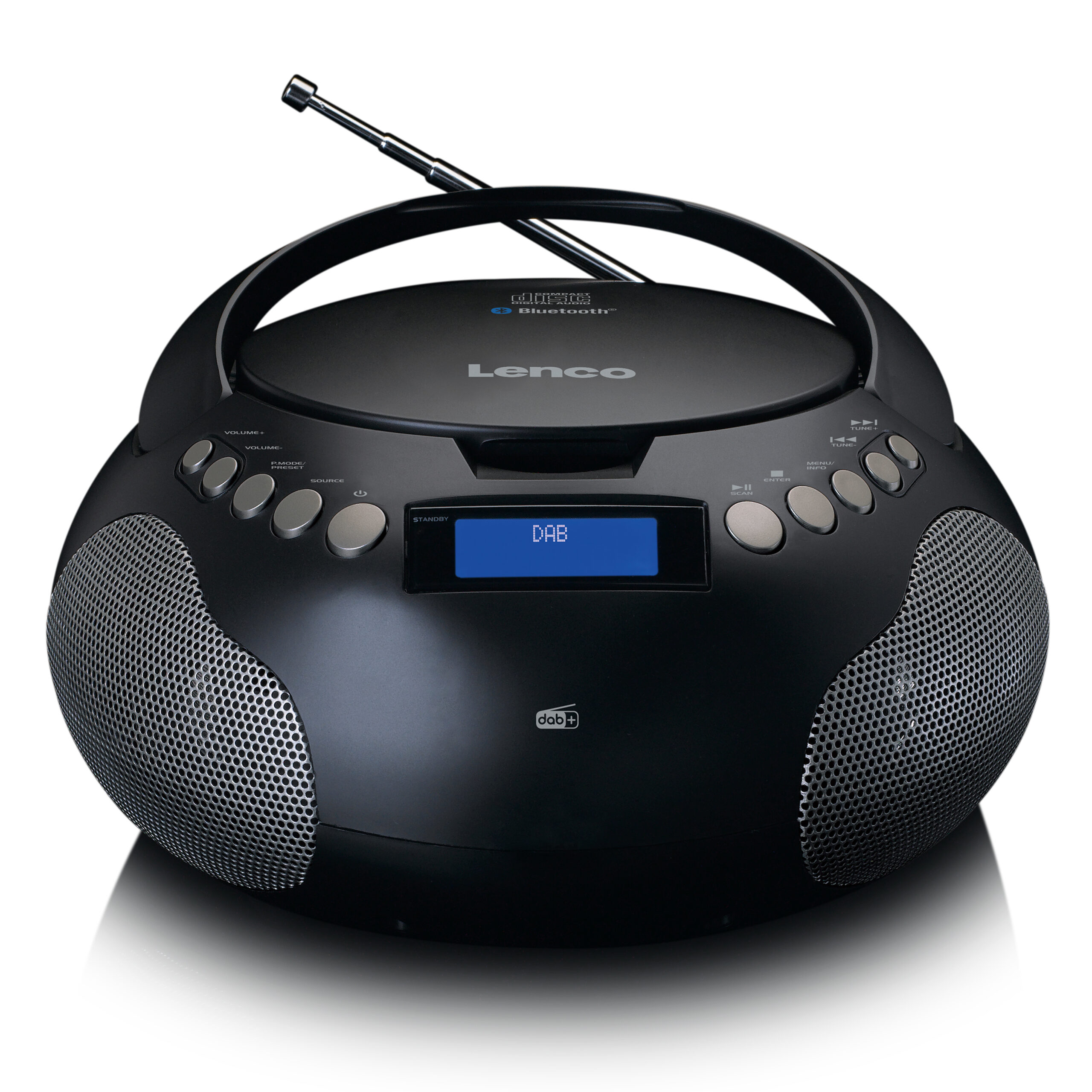 Boombox met DAB+/ FM-radio en Bluetooth® Zwart - Afbeelding 4