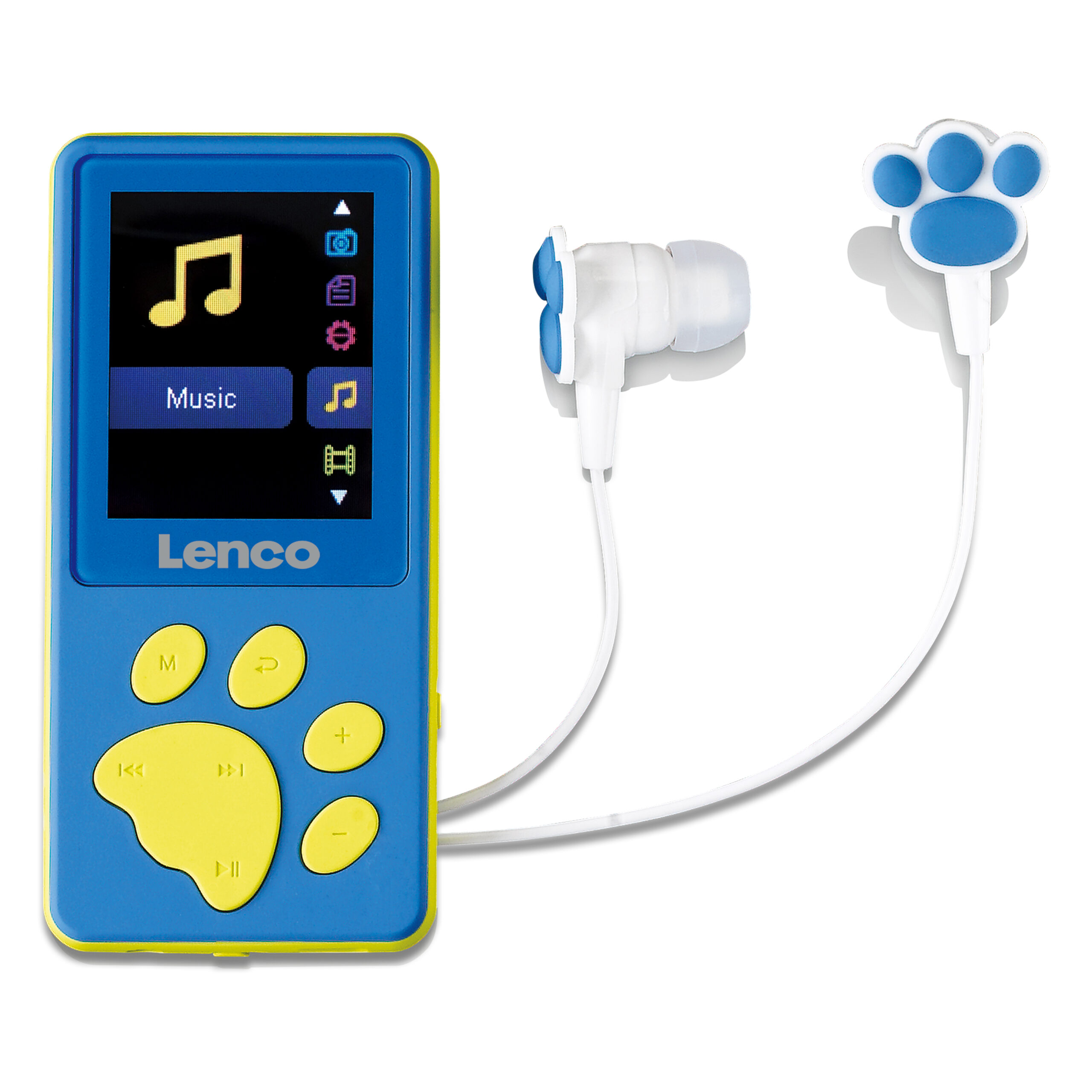 MP3/MP4-speler met 8 GB geheugen Blauw