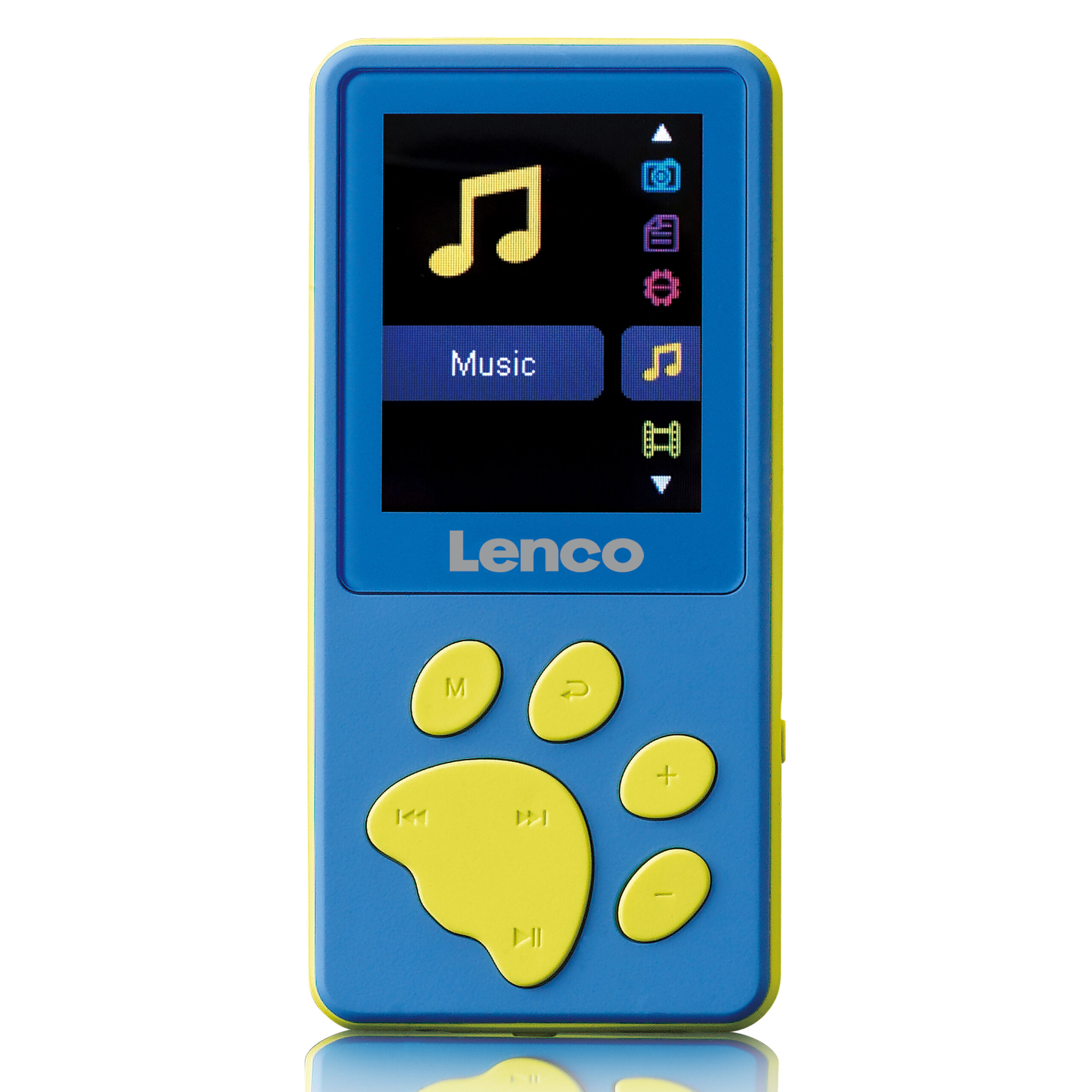 MP3/MP4-speler met 8 GB geheugen Blauw - Afbeelding 3