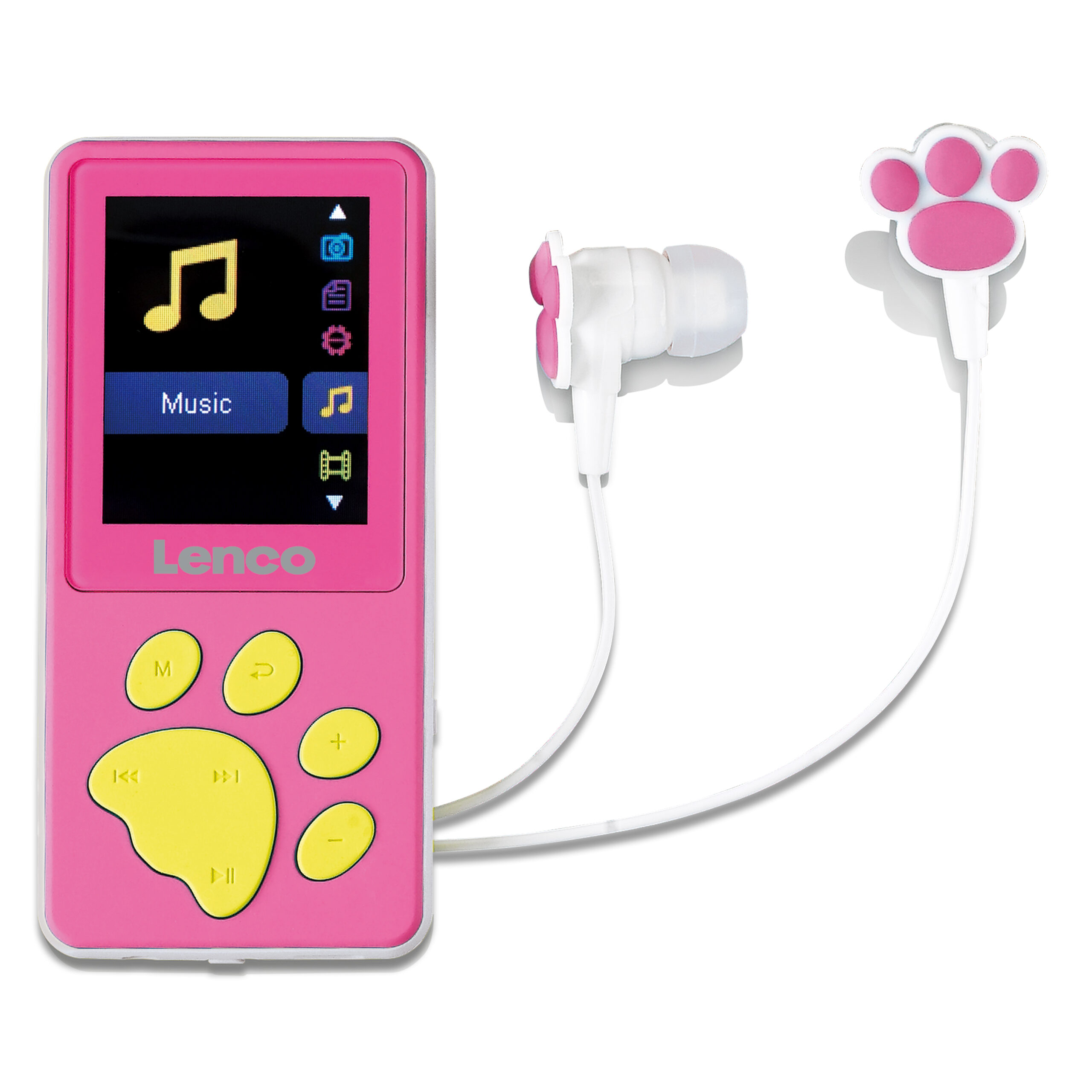 8GB MP3 MP4-speler met 1,8" scherm Roze - Afbeelding 3
