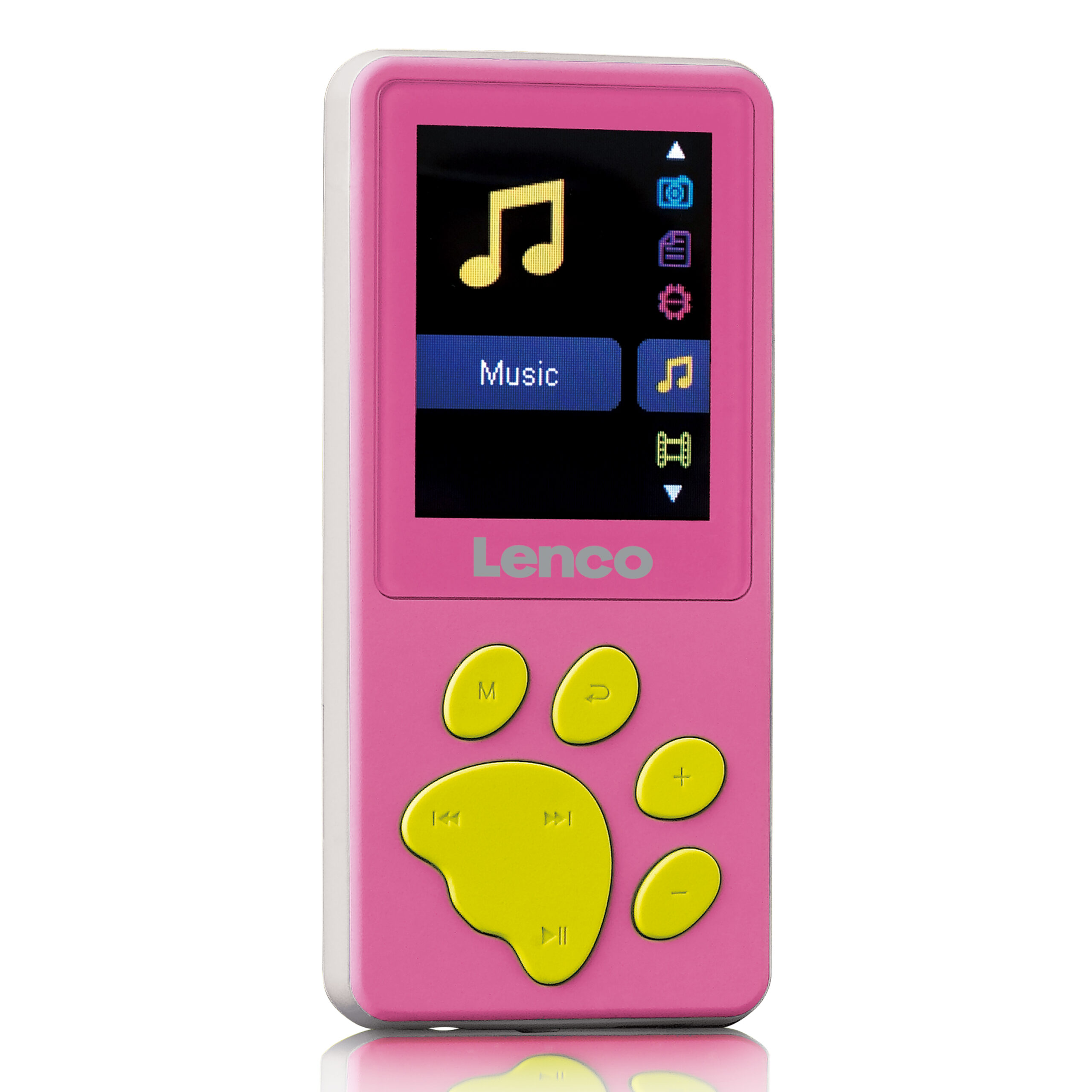 8GB MP3 MP4-speler met 1,8" scherm Roze - Afbeelding 4