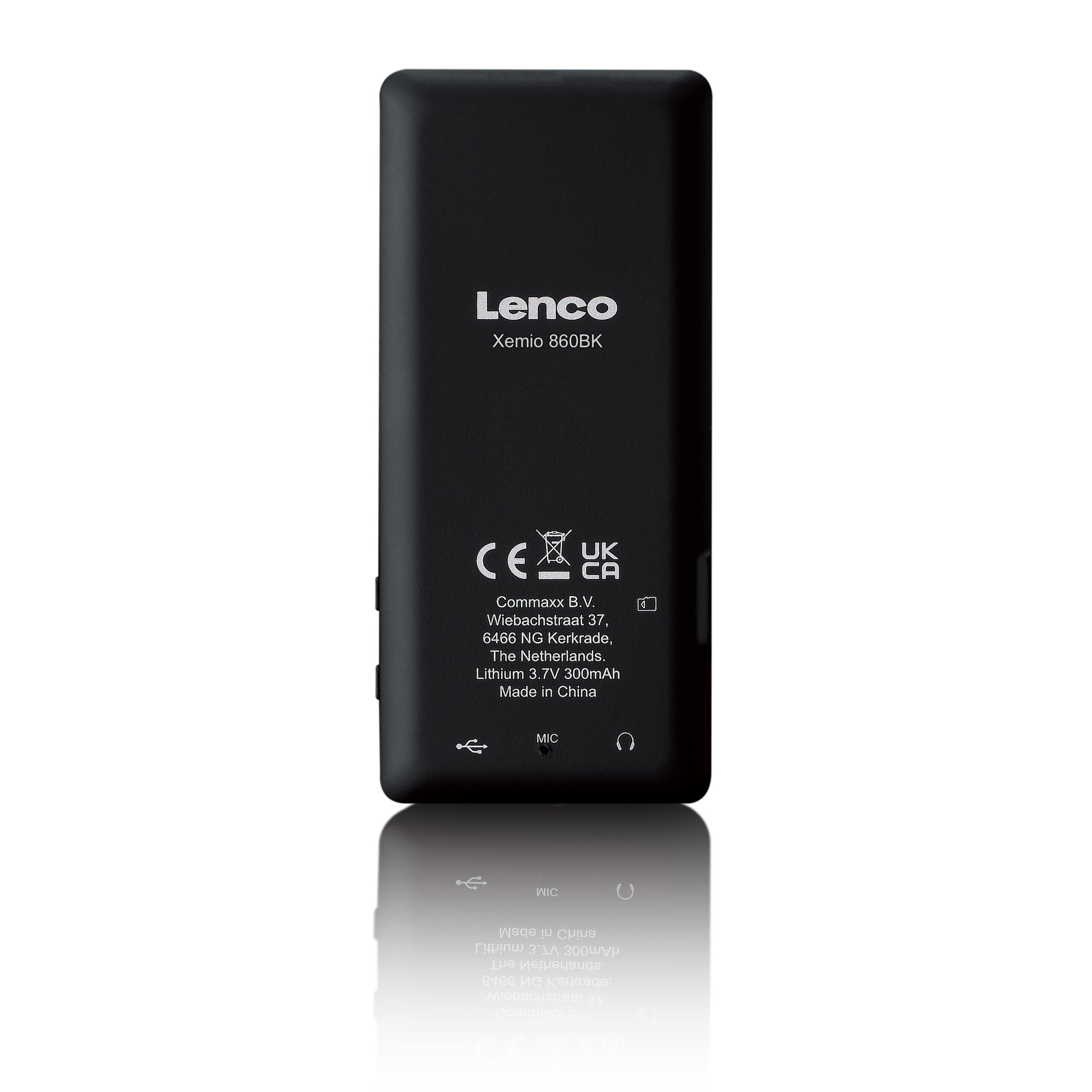 MP3/MP4-speler met Bluetooth® en 8 GB intern geheugen Zwart - Afbeelding 2