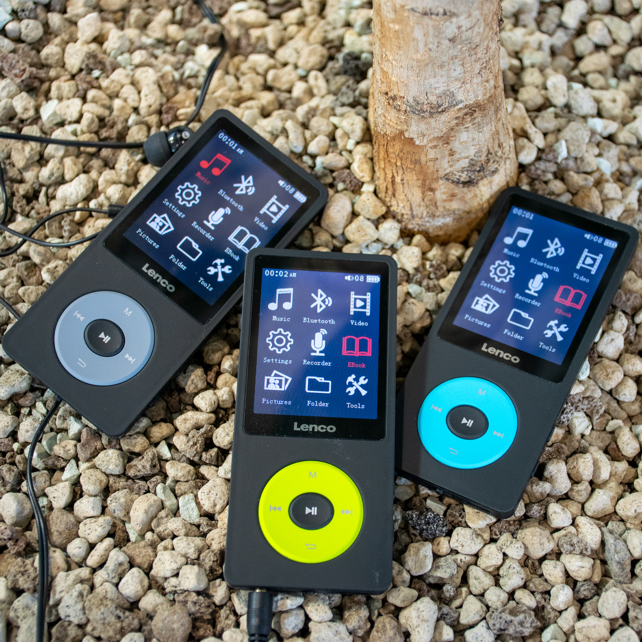 MP3/MP4-speler met Bluetooth® en 8 GB intern geheugen Blauw - Afbeelding 6