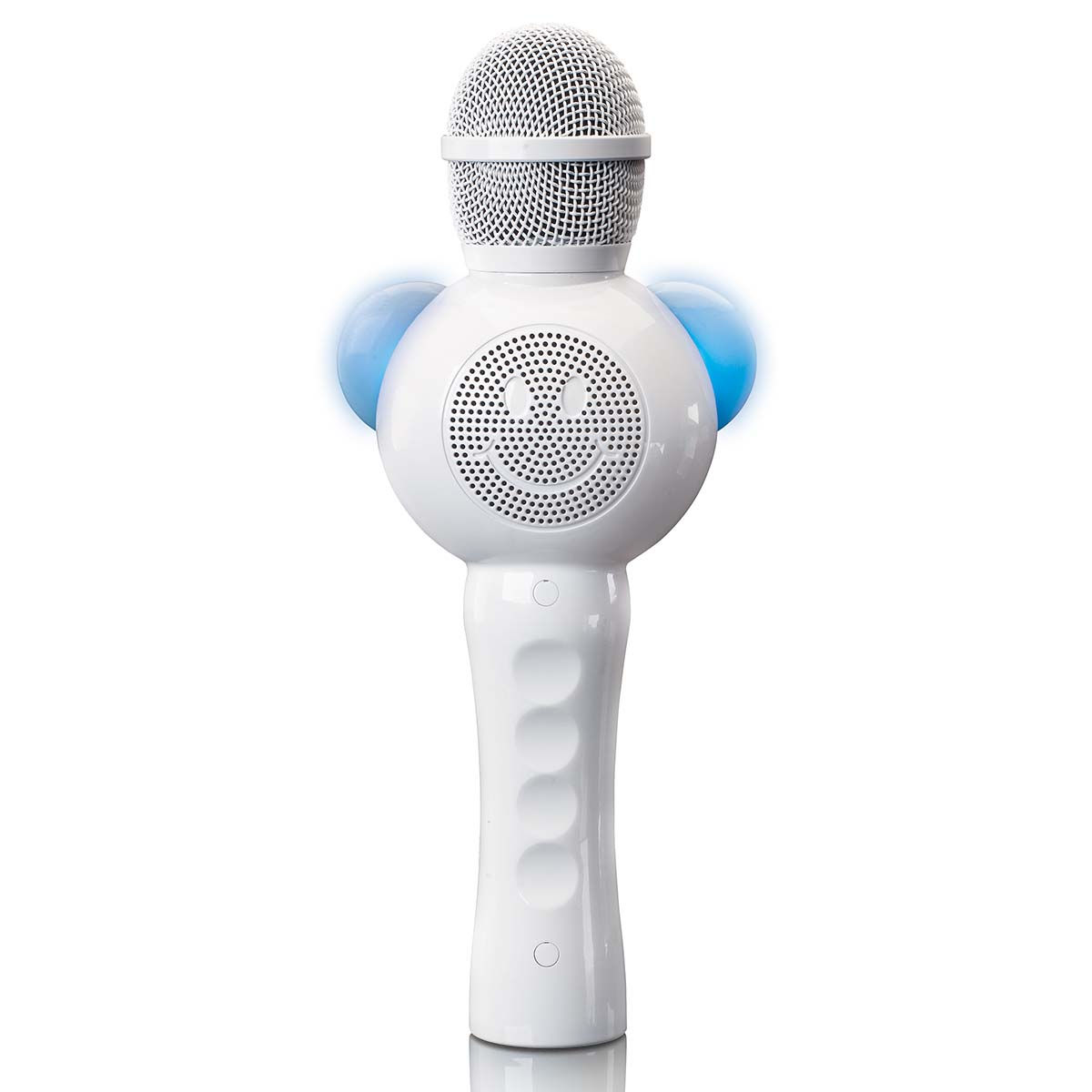 Karaokemicrofoon met Bluetooth® SD-sleuf verlichting Aux Out Wit - Afbeelding 2