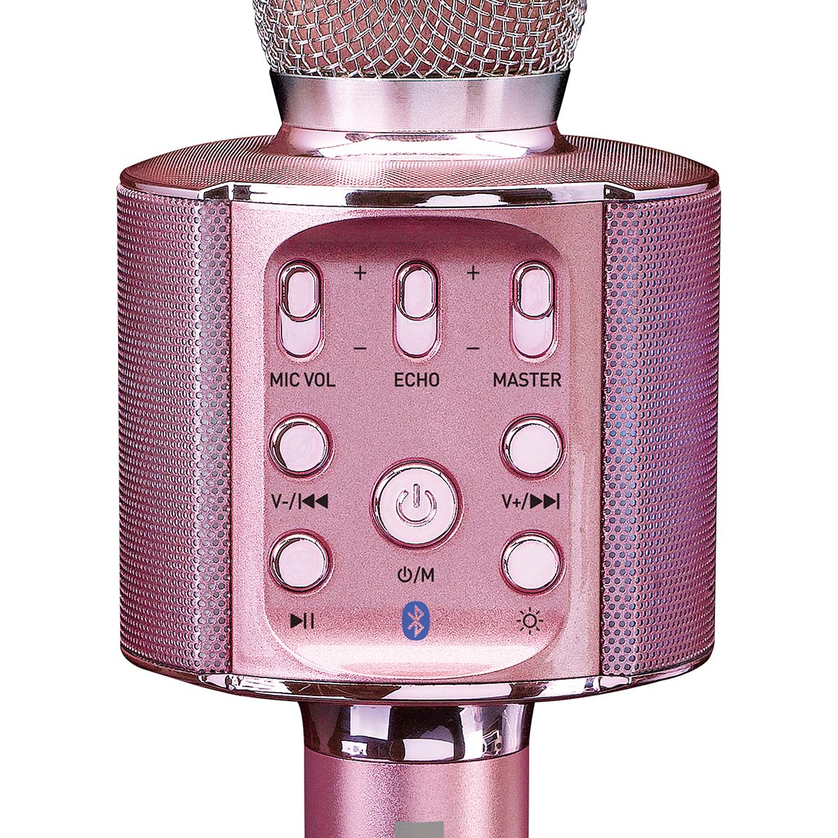 Bluetooth® karaokemicrofoon met luidspreker & verlichting Roze - Afbeelding 5