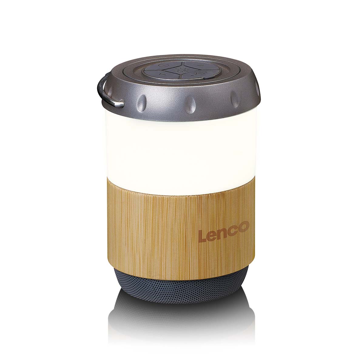 Lantaarn met ingebouwde Bluetooth®-luidspreker Bamboe - Afbeelding 6