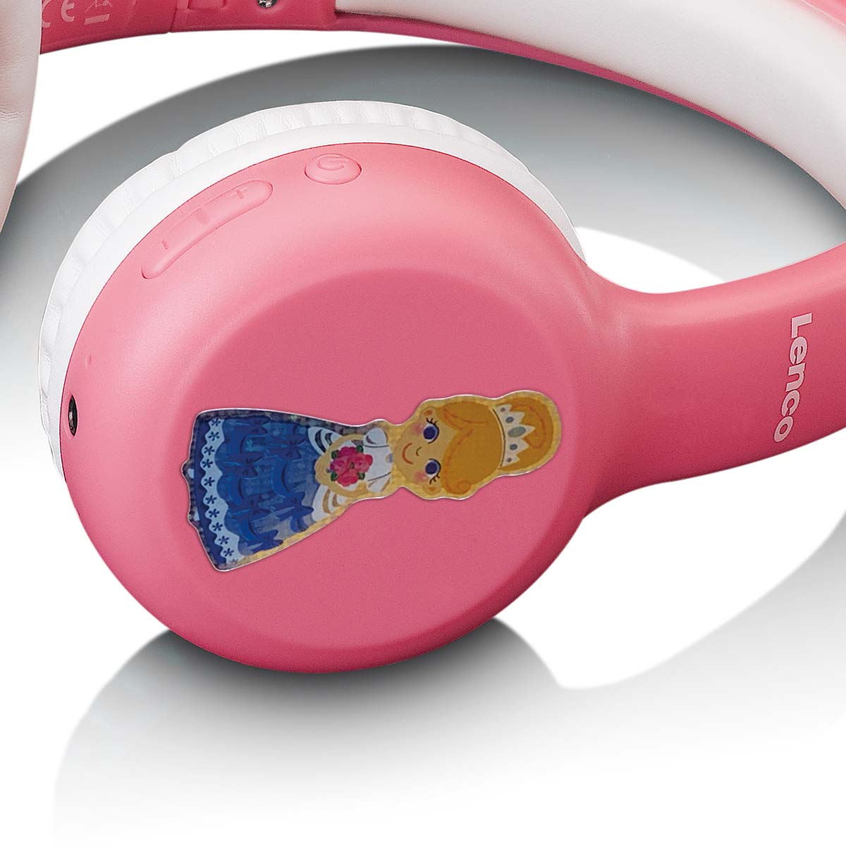 Opvouwbare kinder Bluetooth® hoofdtelefoon Roze - Afbeelding 8