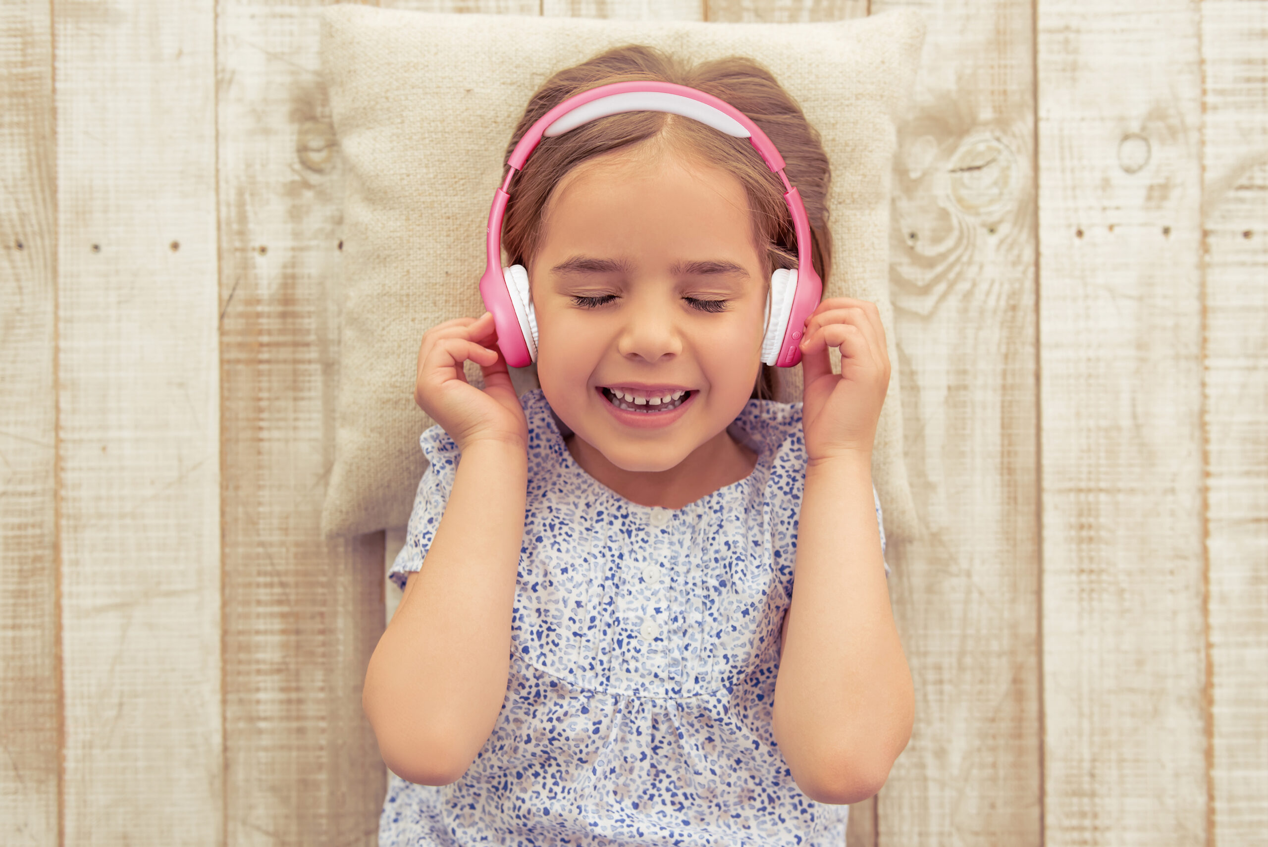 Opvouwbare kinder Bluetooth® hoofdtelefoon Roze - Afbeelding 10