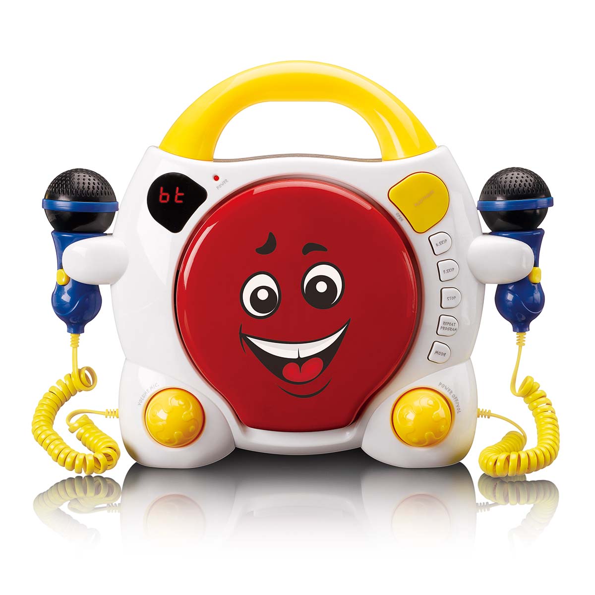 Draagbare karaoke CD-speler met Bluetooth® voor kinderen Veelkleurig - Afbeelding 2