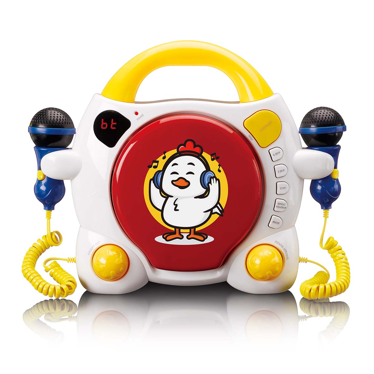 Draagbare karaoke CD-speler met Bluetooth® voor kinderen Veelkleurig - Afbeelding 4