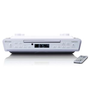 Keukenklokradio met CD Bluetooth® en afstandsbediening Wit