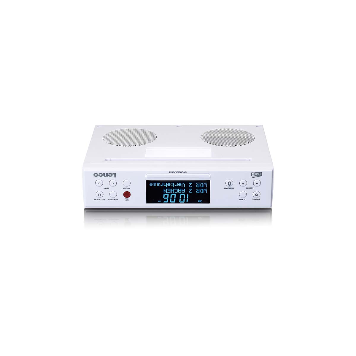 DAB+/FM-keukenradio met Bluetooth® LED-verlichting en timer Wit - Afbeelding 3