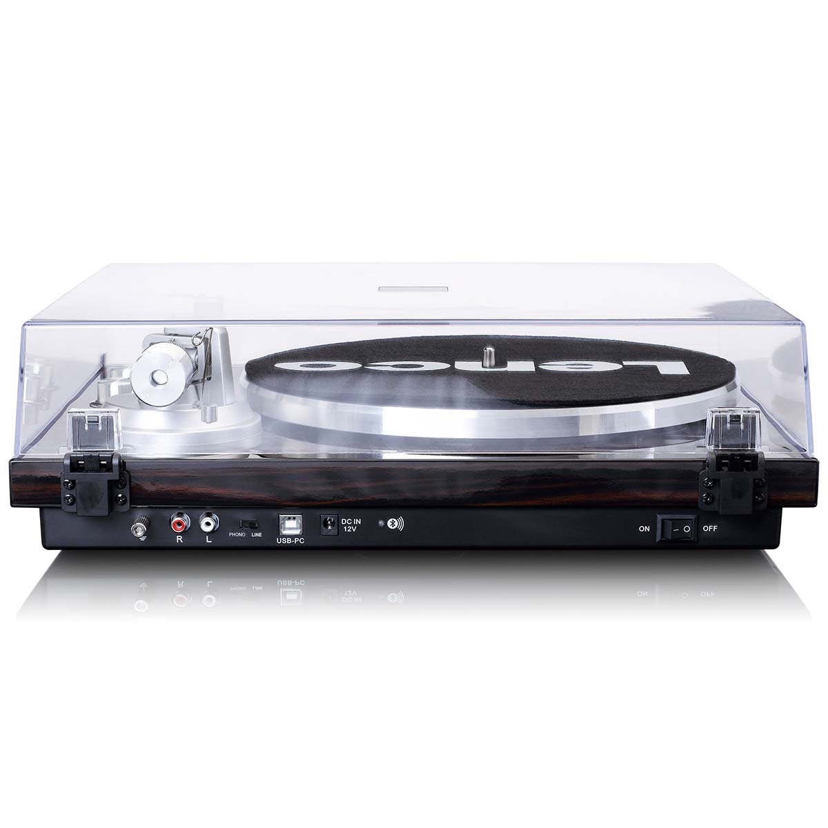 Platenspeler met Bluetooth® transmissie Donkerbruin - Afbeelding 3
