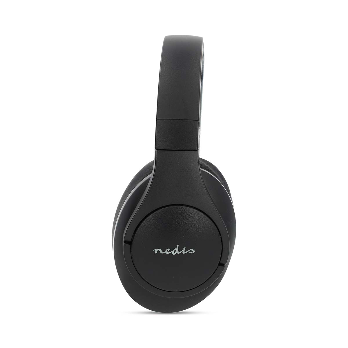Draadloze Over-ear Koptelefoon | Batterij 1 werkingstijd standaard verbruik: 1680 min | Ingebouwde microfoon | Drukbediening | Hybrid (ENC + ANC) | Ondersteuning voor spraakbesturing | Volumebediening | Zwart - Afbeelding 4