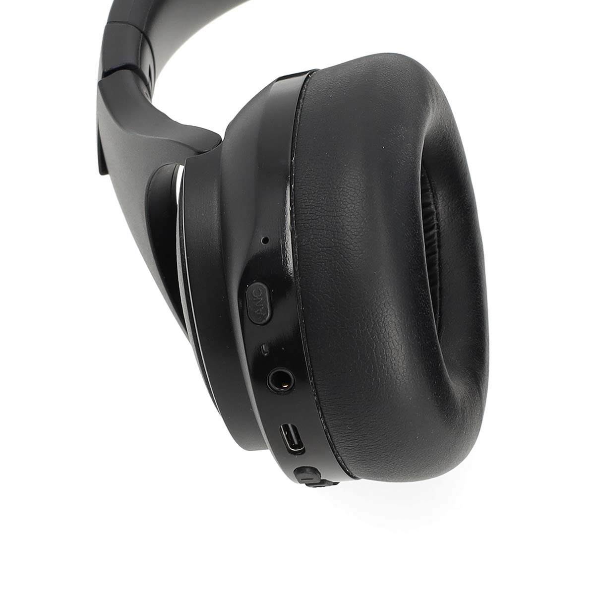 Draadloze Over-ear Koptelefoon | Batterij 1 werkingstijd standaard verbruik: 1680 min | Ingebouwde microfoon | Drukbediening | Hybrid (ENC + ANC) | Ondersteuning voor spraakbesturing | Volumebediening | Zwart - Afbeelding 8