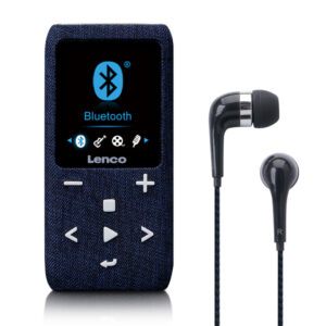 MP3/MP4-speler met Bluetooth® 8 GB Micro SD-kaart Blauw