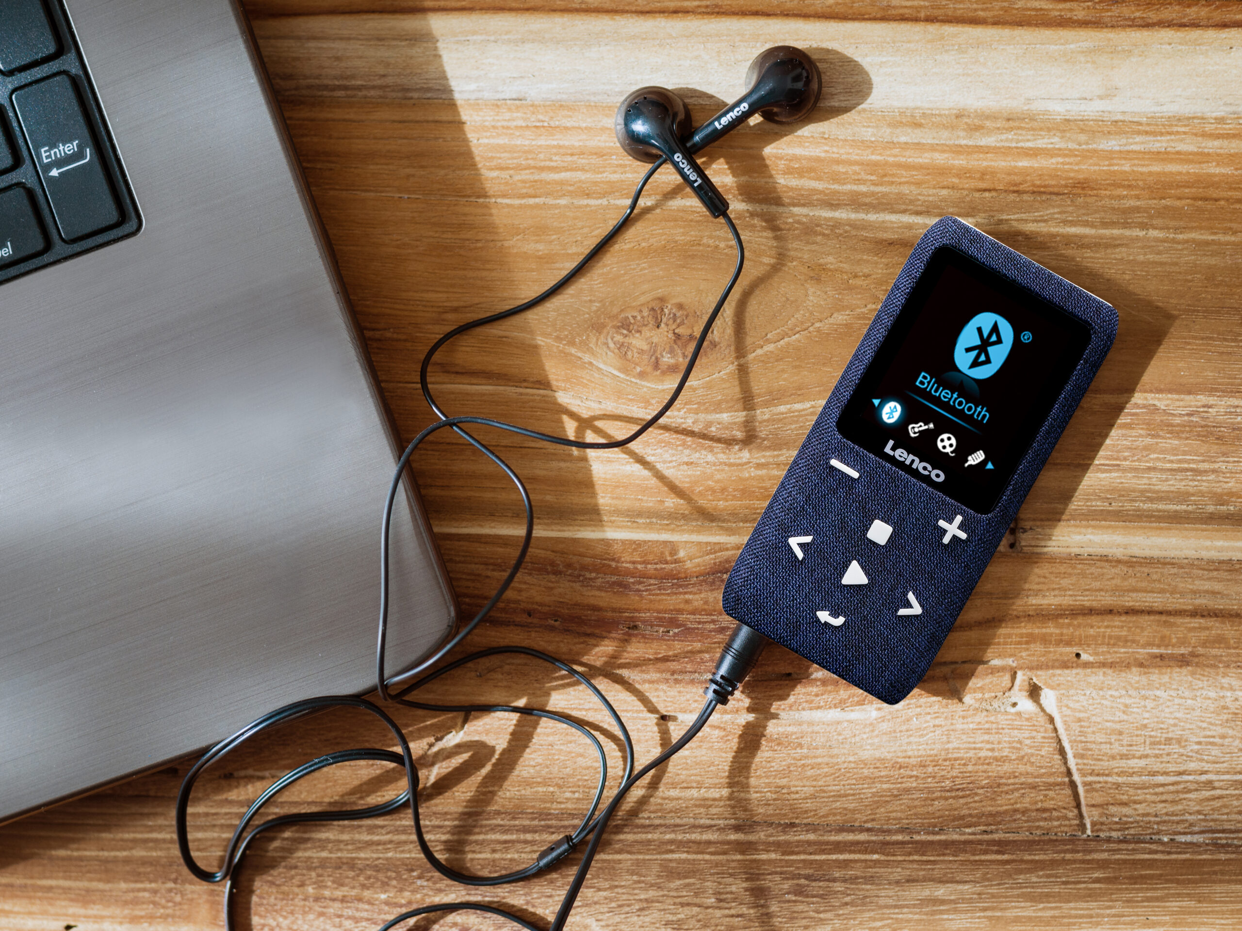 MP3/MP4-speler met Bluetooth® 8 GB Micro SD-kaart Blauw - Afbeelding 8